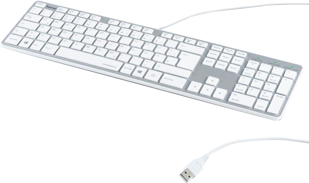Slim-Design« kaufen im PC im Hama kabelgebunden ❤ Jelmoli-Online Shop Tastatur Tastatur »Tastatur