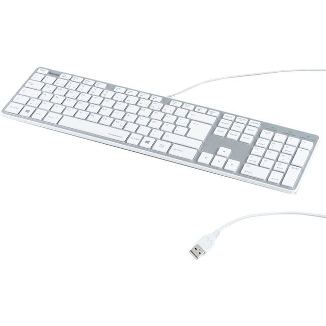 ❤ Hama Tastatur »Tastatur PC Tastatur kabelgebunden im Slim-Design« kaufen  im Jelmoli-Online Shop