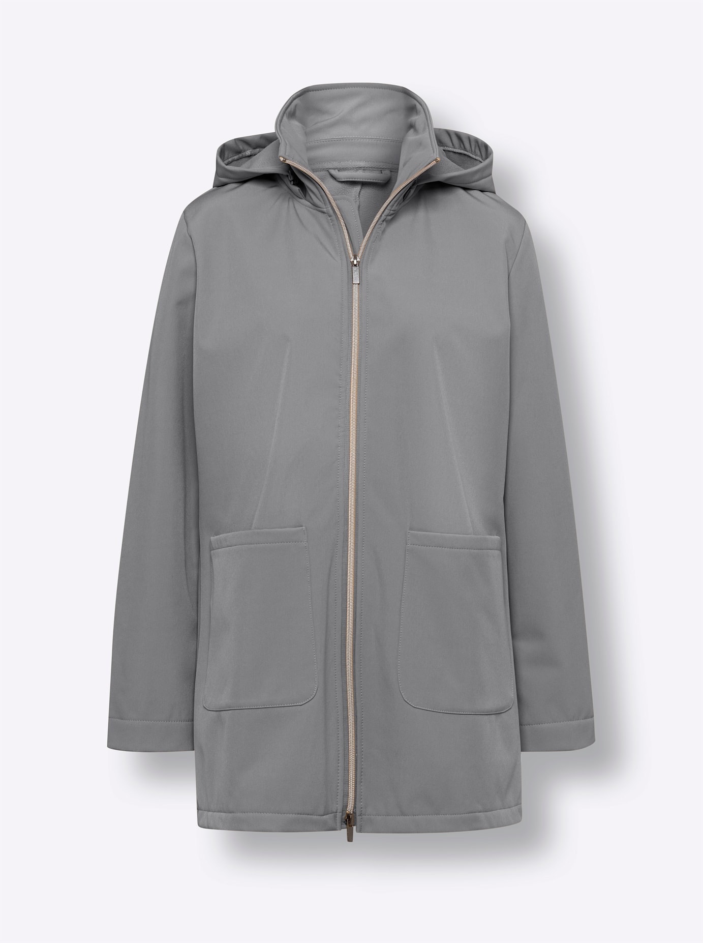 Classic Basics Softshelljacke, mit Kapuze