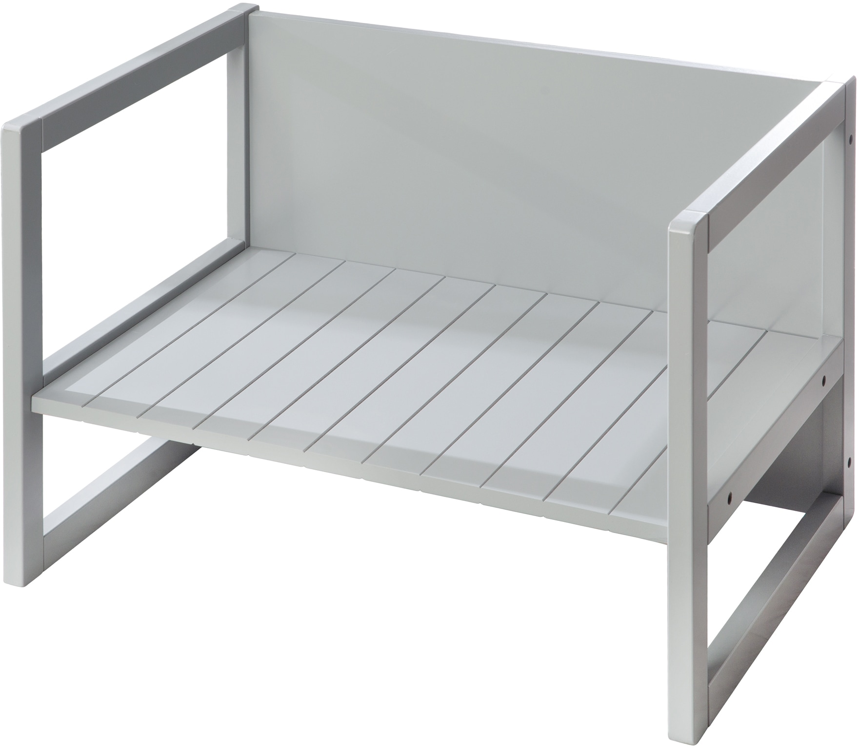 roba® Sitzbank »Sitzbank/Tisch Kombination, grau«, für Kinder; in einen Tisch verwandelbar