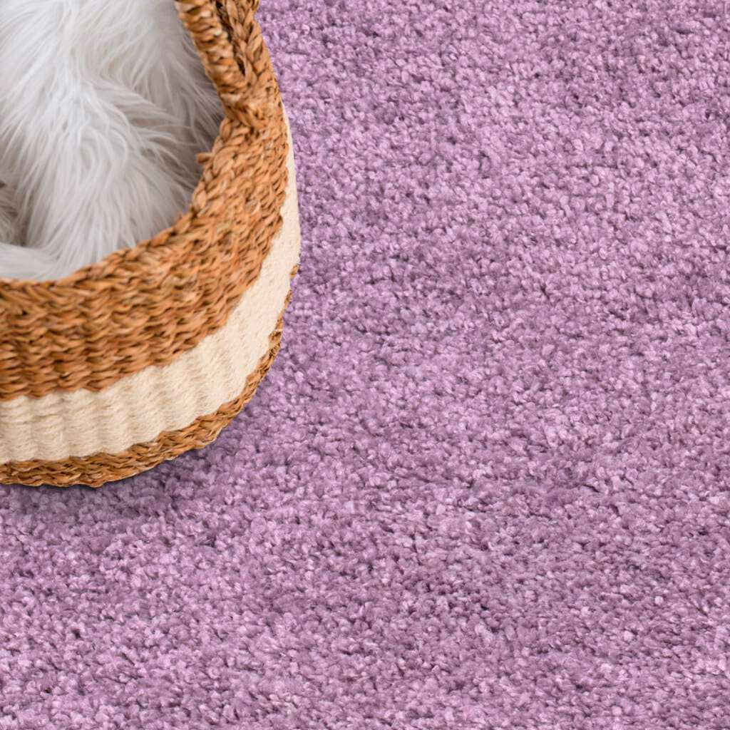 Carpet City Hochflor-Teppich »City Shaggy«, rund, Teppich Einfarbig Uni, besonders flauschig-weich