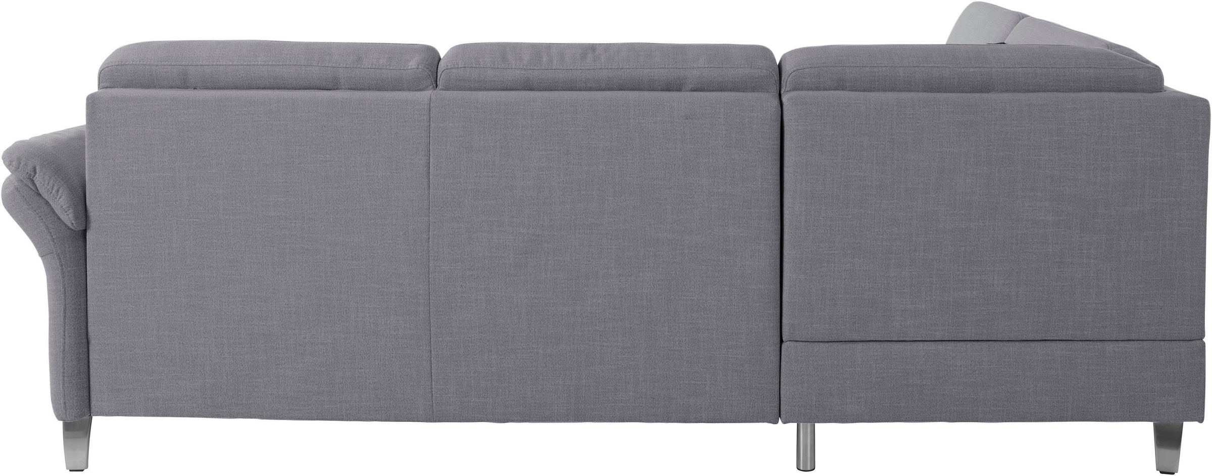 sit&more Ecksofa »Clio L-Form«, wahlweise mit Bettfunktion und Bettkasten, inklusive Federkern