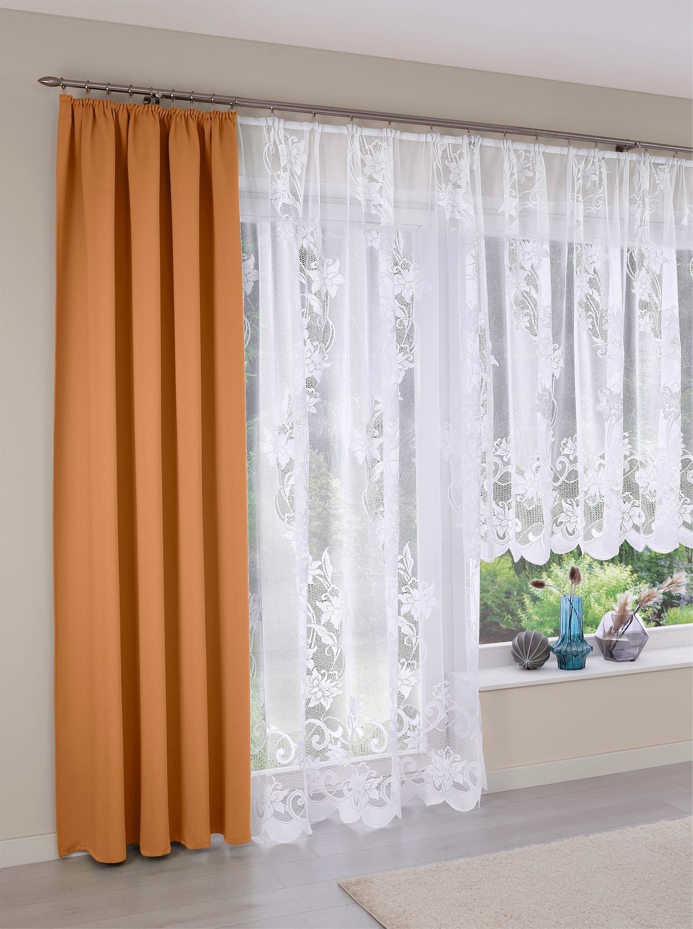 Gardine Faltenband 1 Stk. tlg.