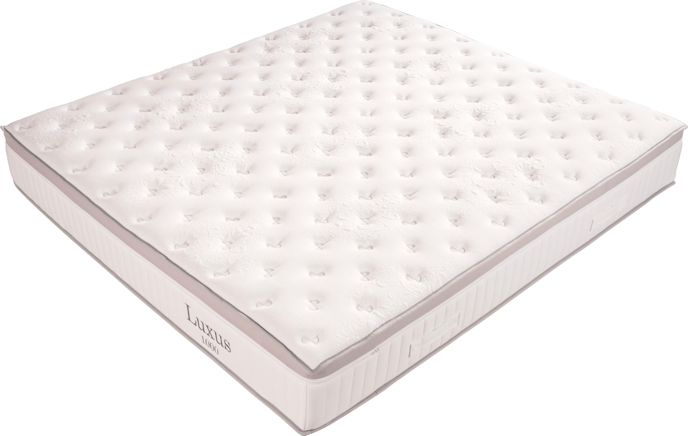 alina Taschenfederkernmatratze »Luxus TF 1000«, 31 cm hoch, Raumgewicht: 40 kg/m³, (1 St.), Matratze mit zusätzlich verstepptem Topper, diverse Grössen erhältlich