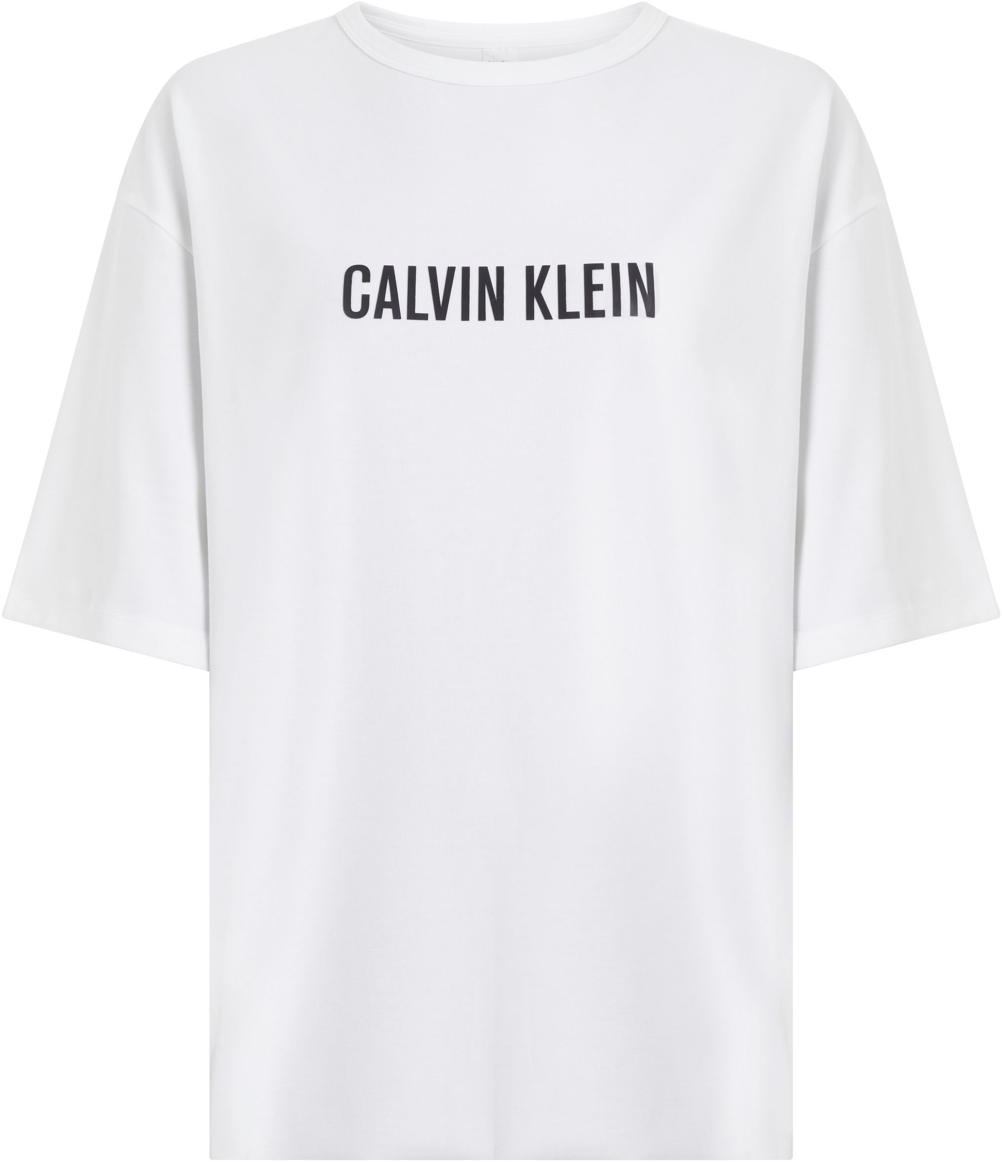 T-Shirt »S/S CREWNECK«, mit Calvin Klein Logo-Schriftzug