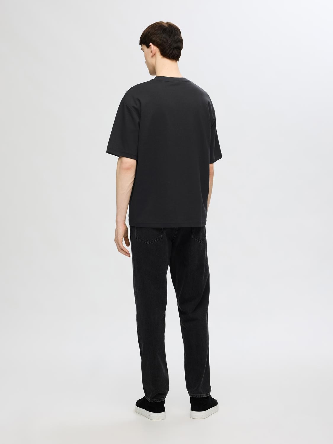 SELECTED HOMME T-Shirt »SLHLOOSEOSCAR SS O-NECK TEE NOOS«