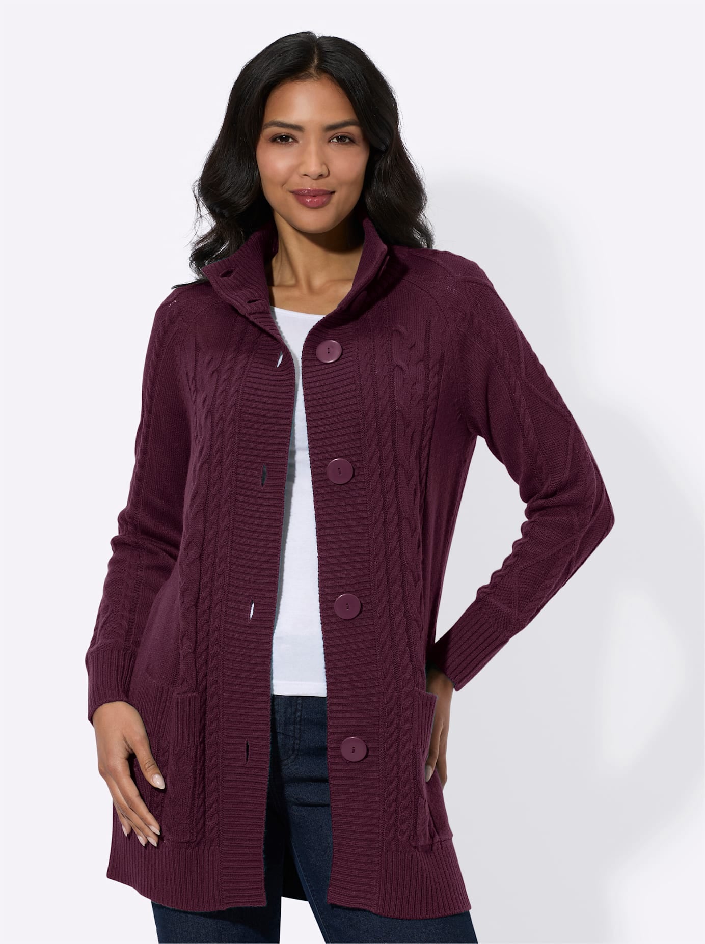 Classic Basics Strickjacke
