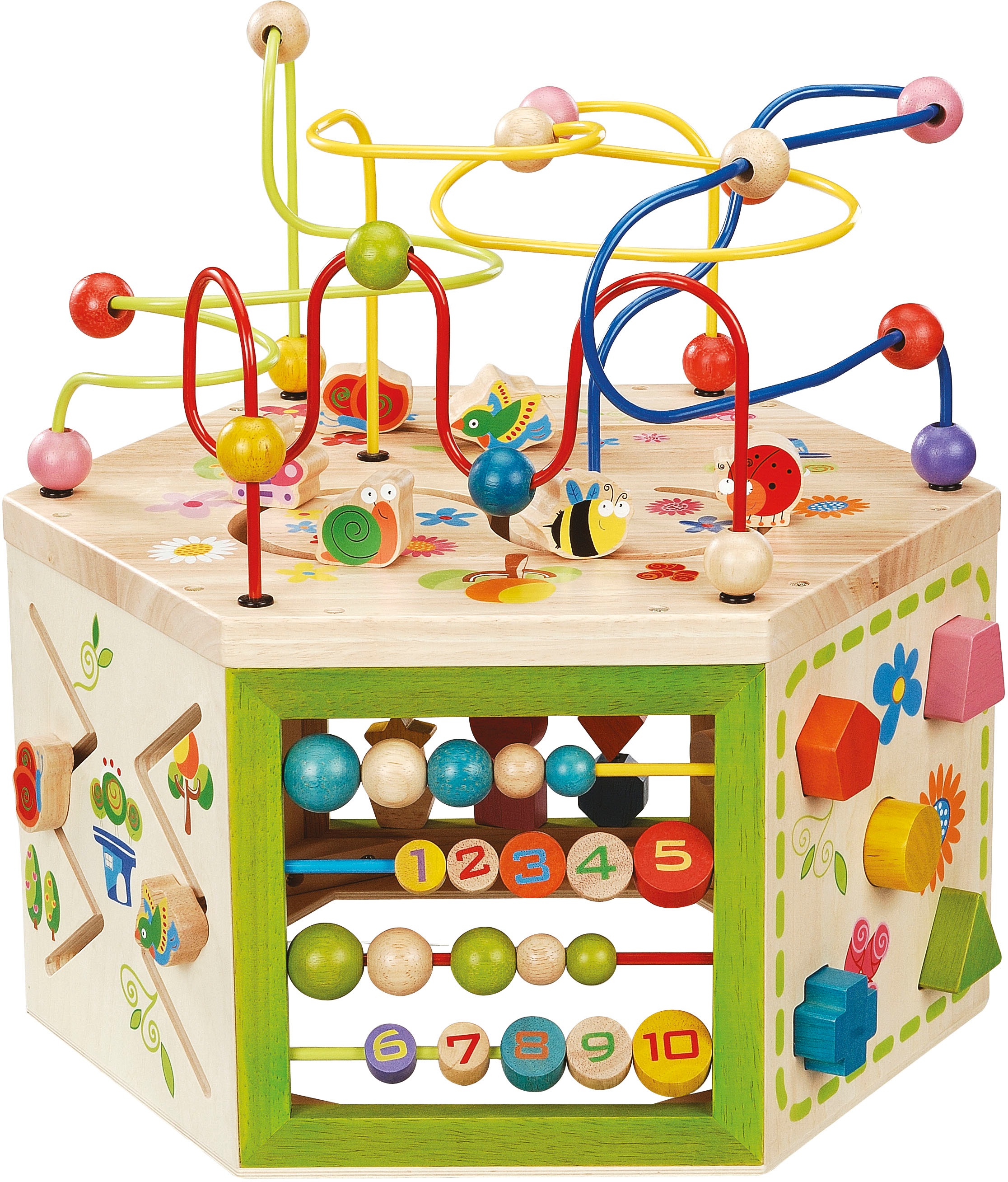 EverEarth® Motorikwürfel »7-in-1 Grosses Garten-Spielcenter«, FSC®- schützt Wald -... kaufen