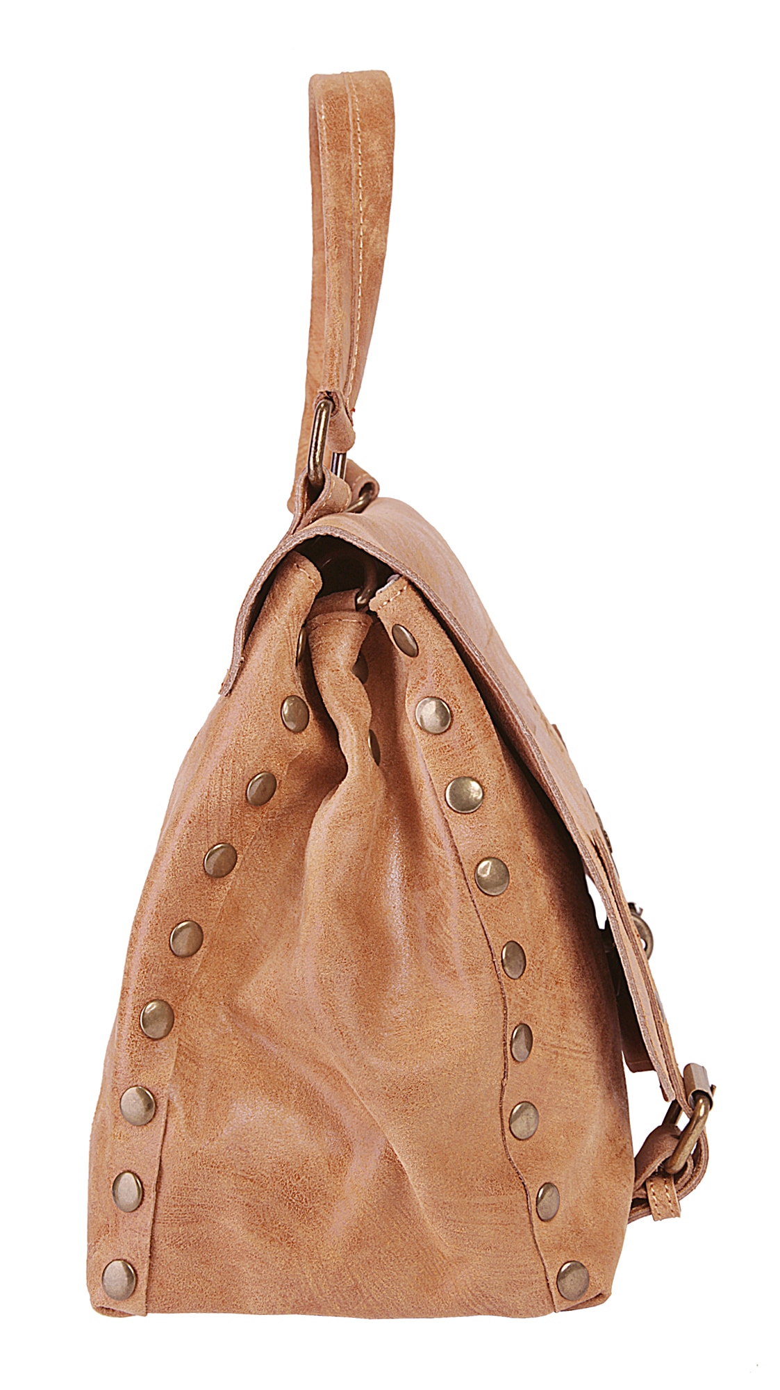 Samantha Look Henkeltasche, echt Leder, Made in Italy