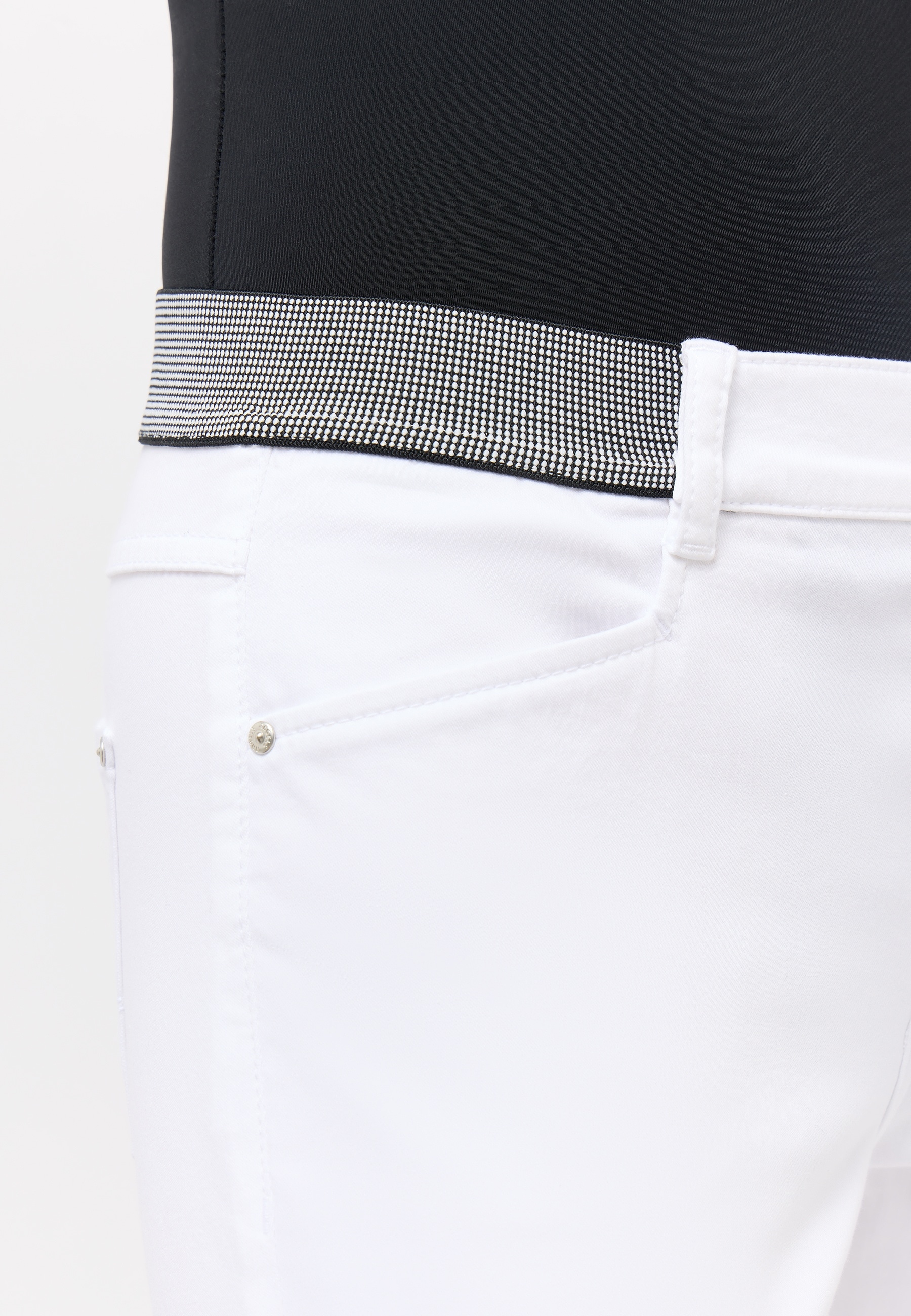 ANGELS 7/8-Hose »ORNELLA SPORTY«, mit auffälligem Bund