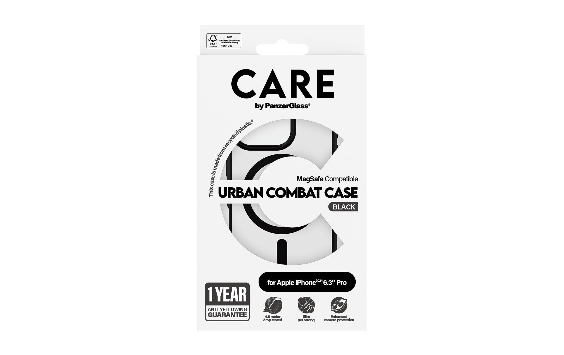CARE by PanzerGlass Backcover »Flagship iPhone 16 Pro«, iPhone 16 Pro