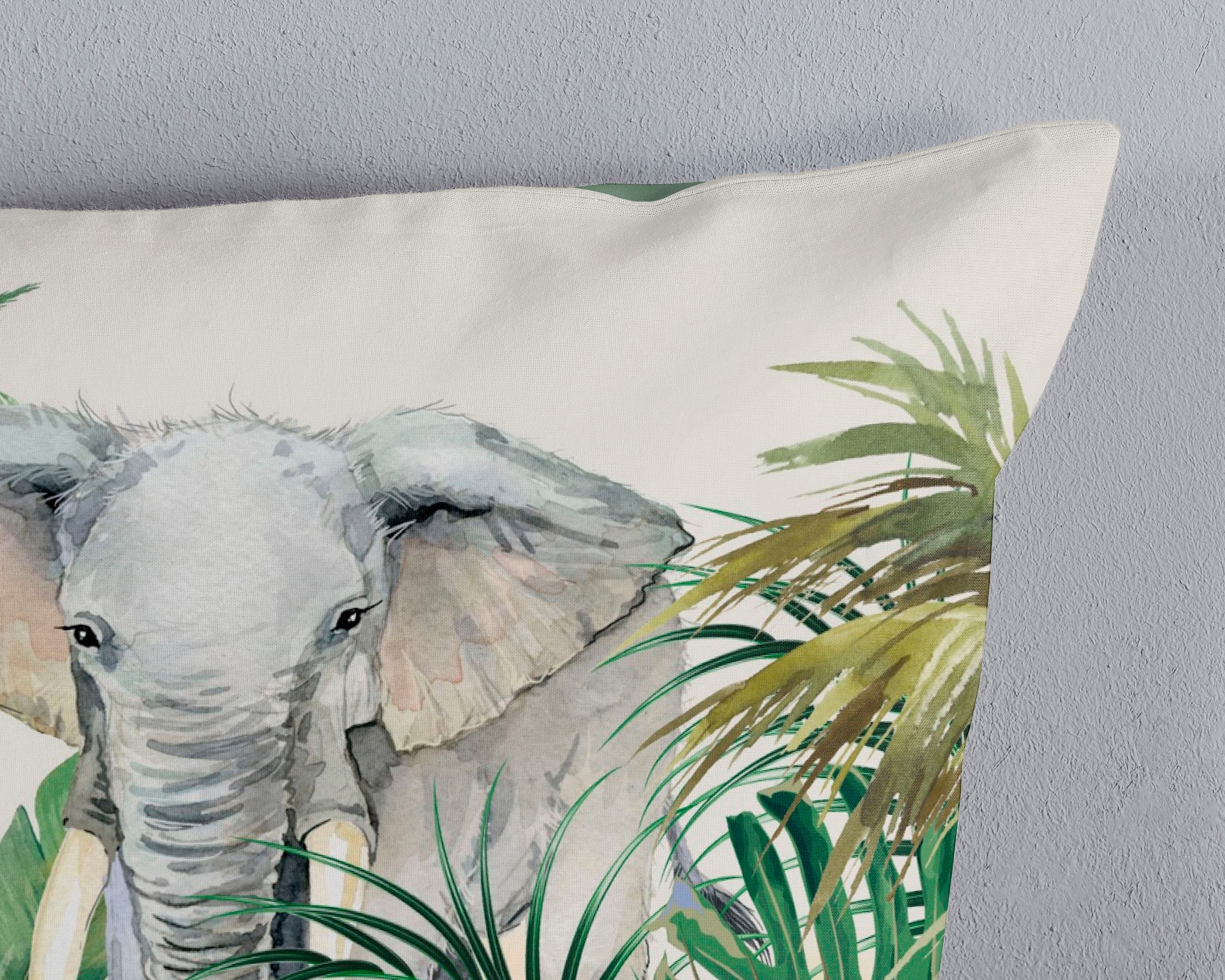 good morning Kinderbettwäsche »Jungles«, 100% Baumwolle, 135x200, Reissverschluss, Wendeoptik, Kind, Tier, Grün
