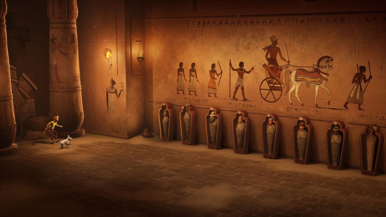 astrogon Spielesoftware »Tim und Struppi - Die Zigarren des Pharaos«, PlayStation 5