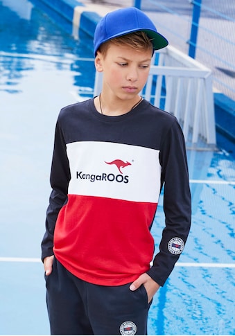 KangaROOS Langarmshirt, im colorblocking Design kaufen