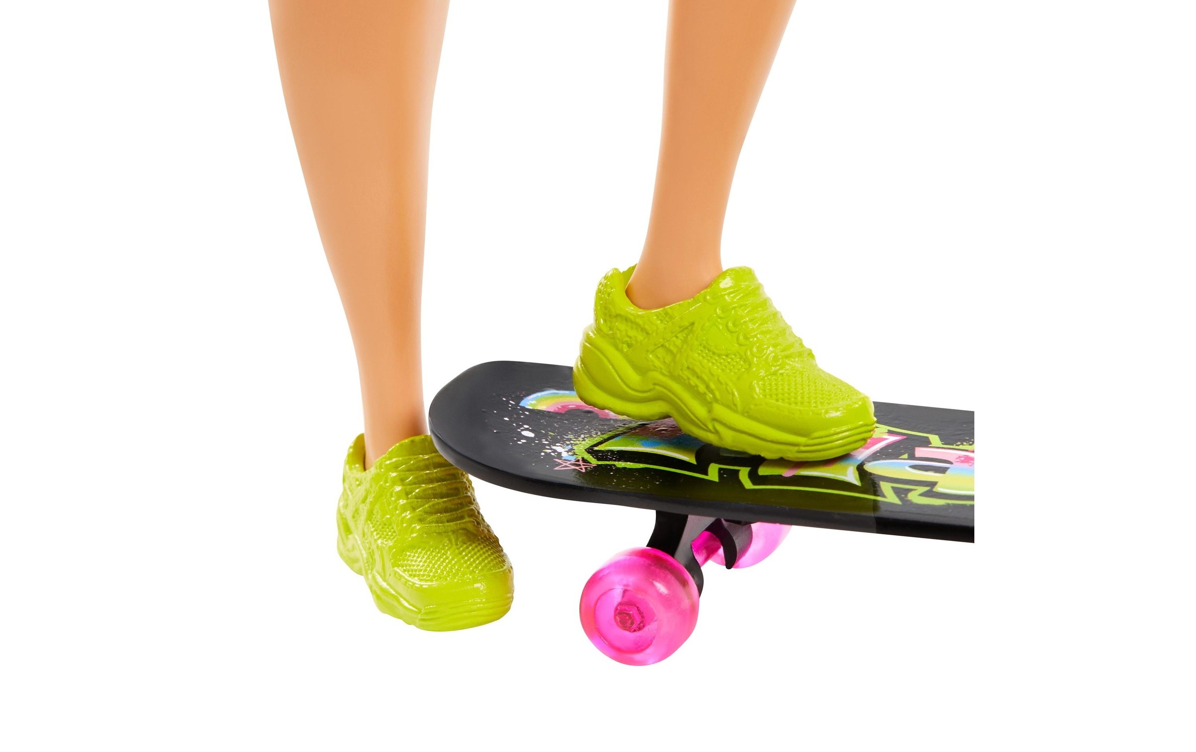 Barbie Spielfigur »Extra mit blauen Haaren und Skateboard«