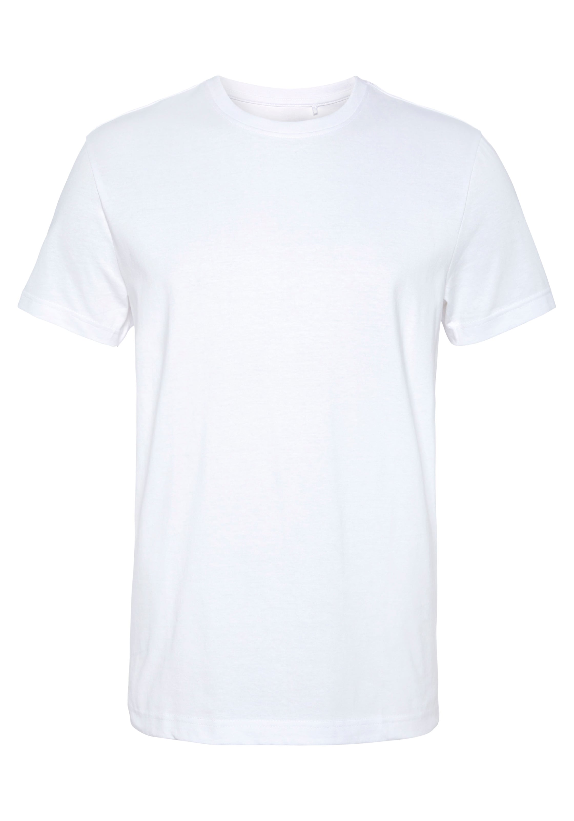 AJC T-Shirt, hüftbedeckend, lockere Passform, Basic-Stil