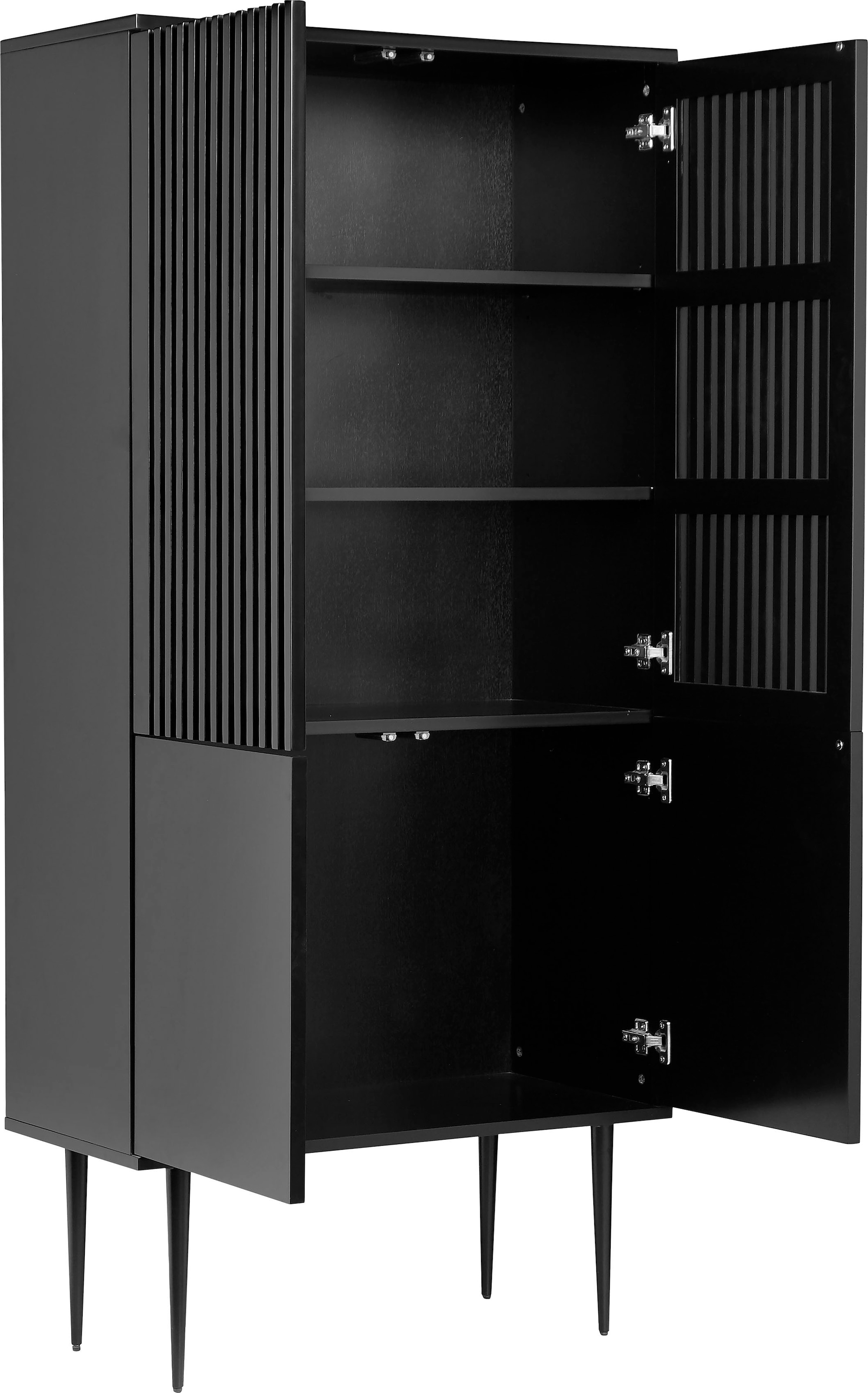 Places of Style Highboard »Saltaire«, In modernem Design, Ganzmetall-Scharniere
