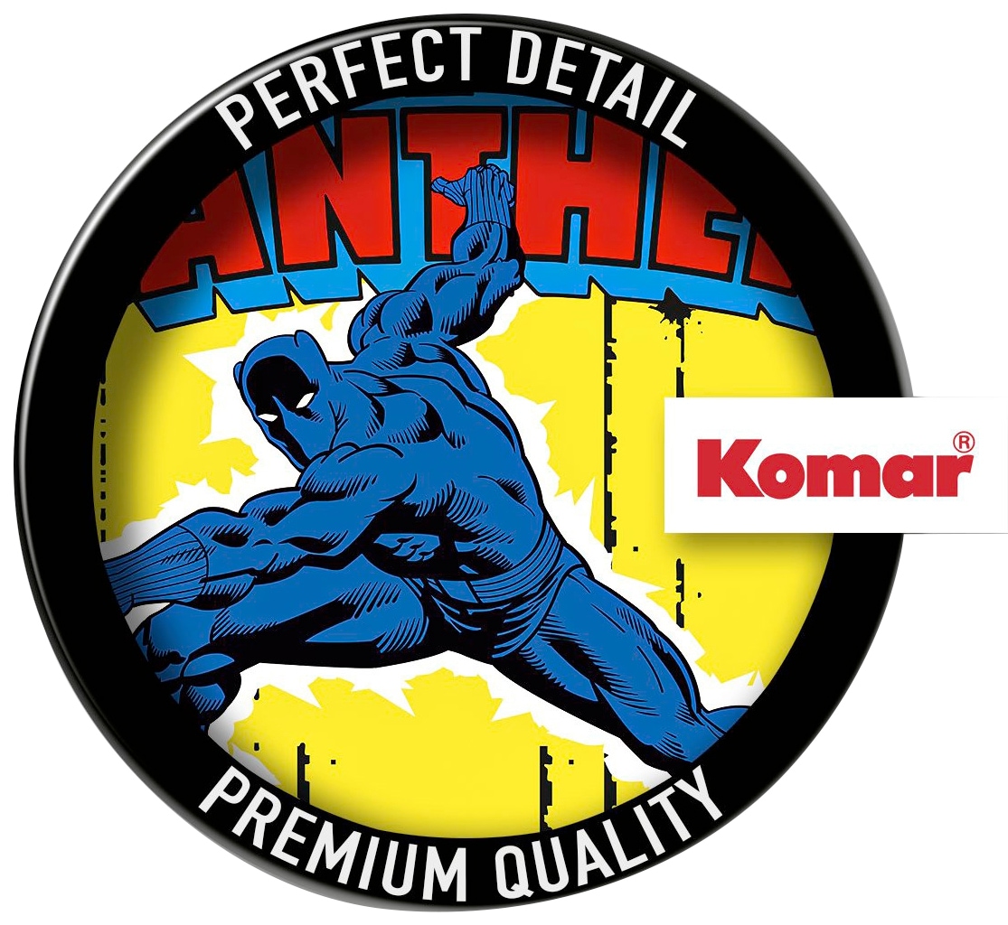 Komar Wandtattoo »Black Panther Comic Classic - Grösse 50 x 70 cm«, (1 St.), selbstklebend, Wandsticker, Kinderzimmer