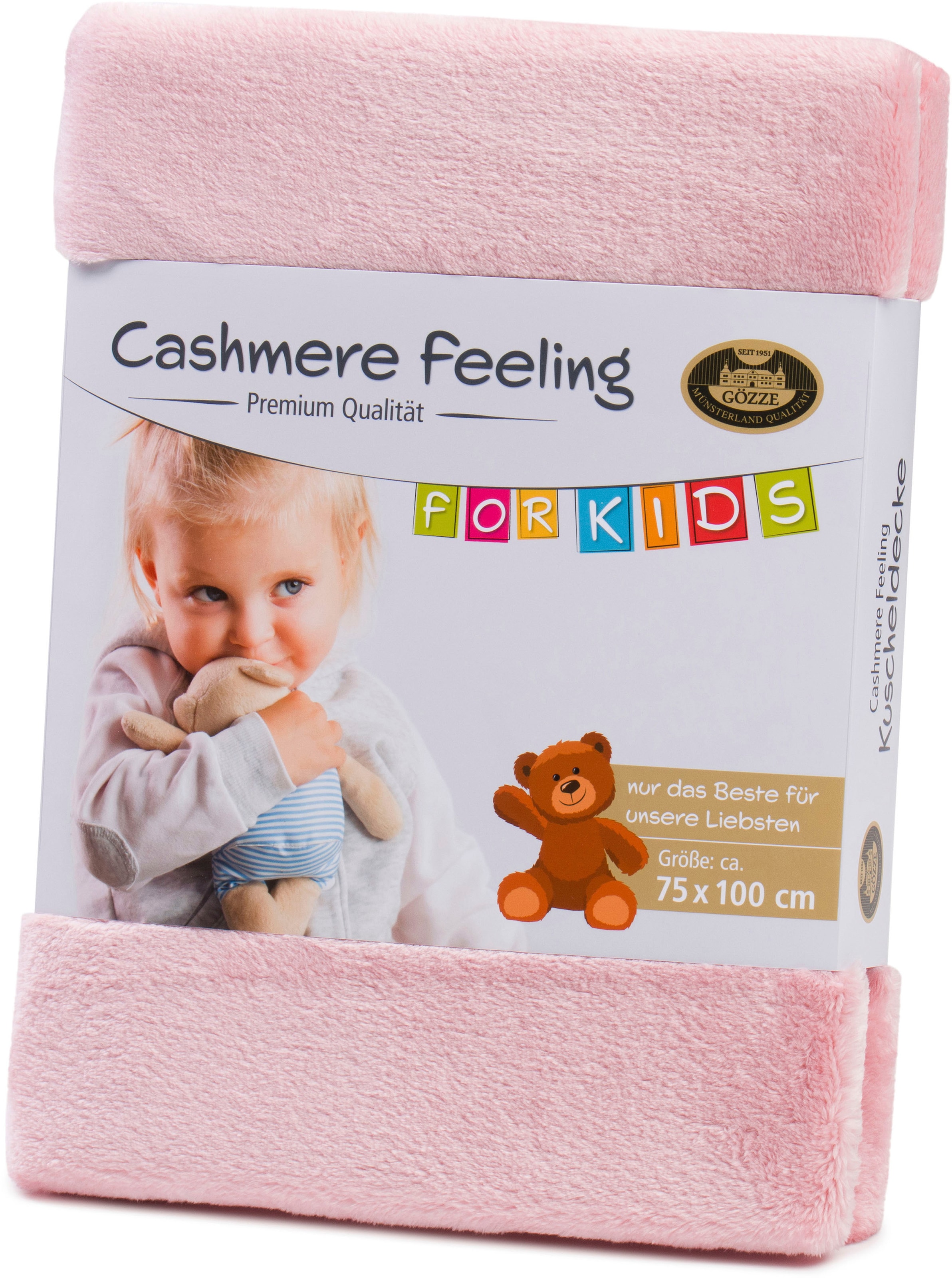 Gözze Kinderdecke »Premium Cashmerefeeling«, kuschelig warm