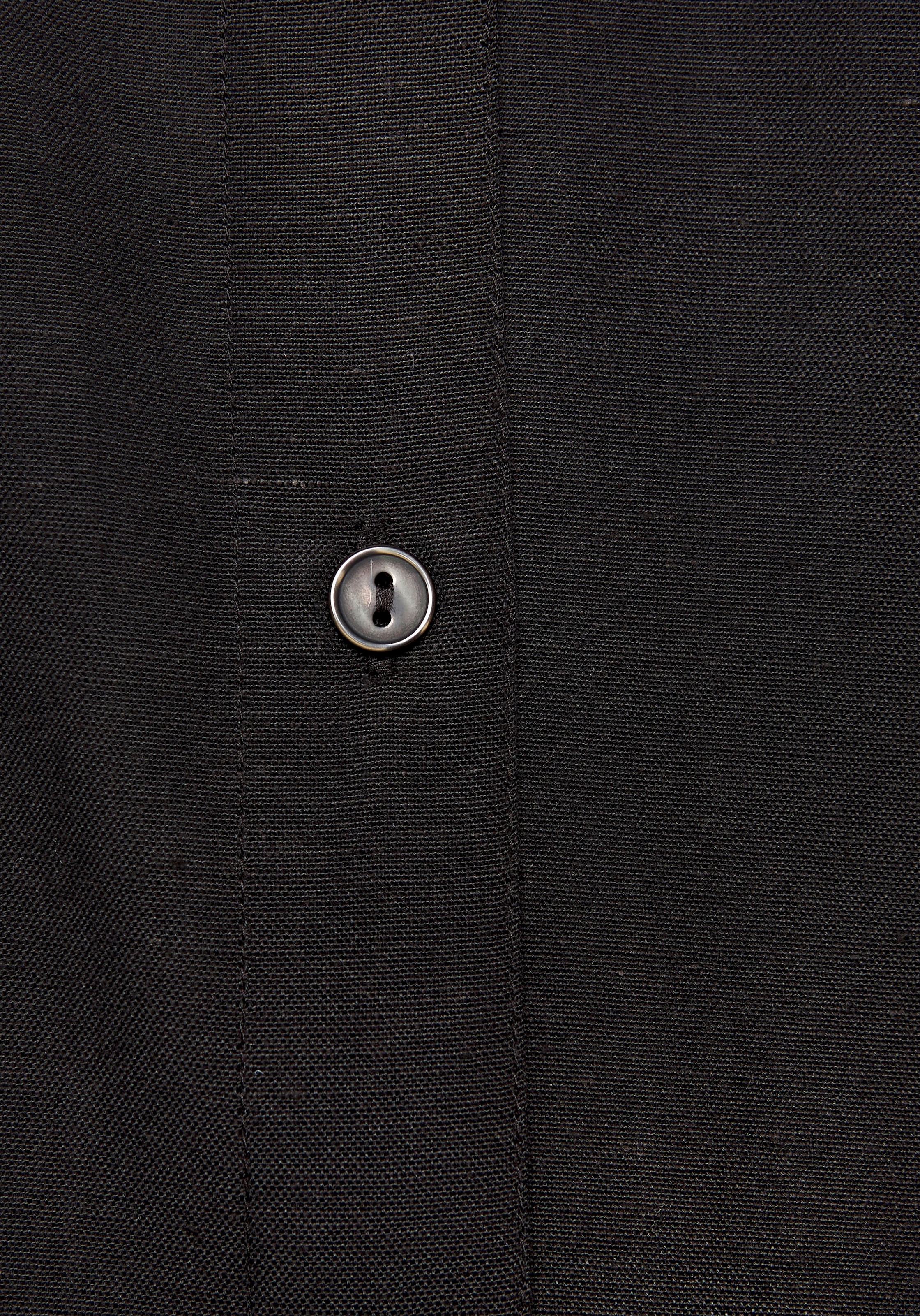 LASCANA Longbluse, aus leichter Webware mit Leinenanteil, luftiges Blusenkleid
