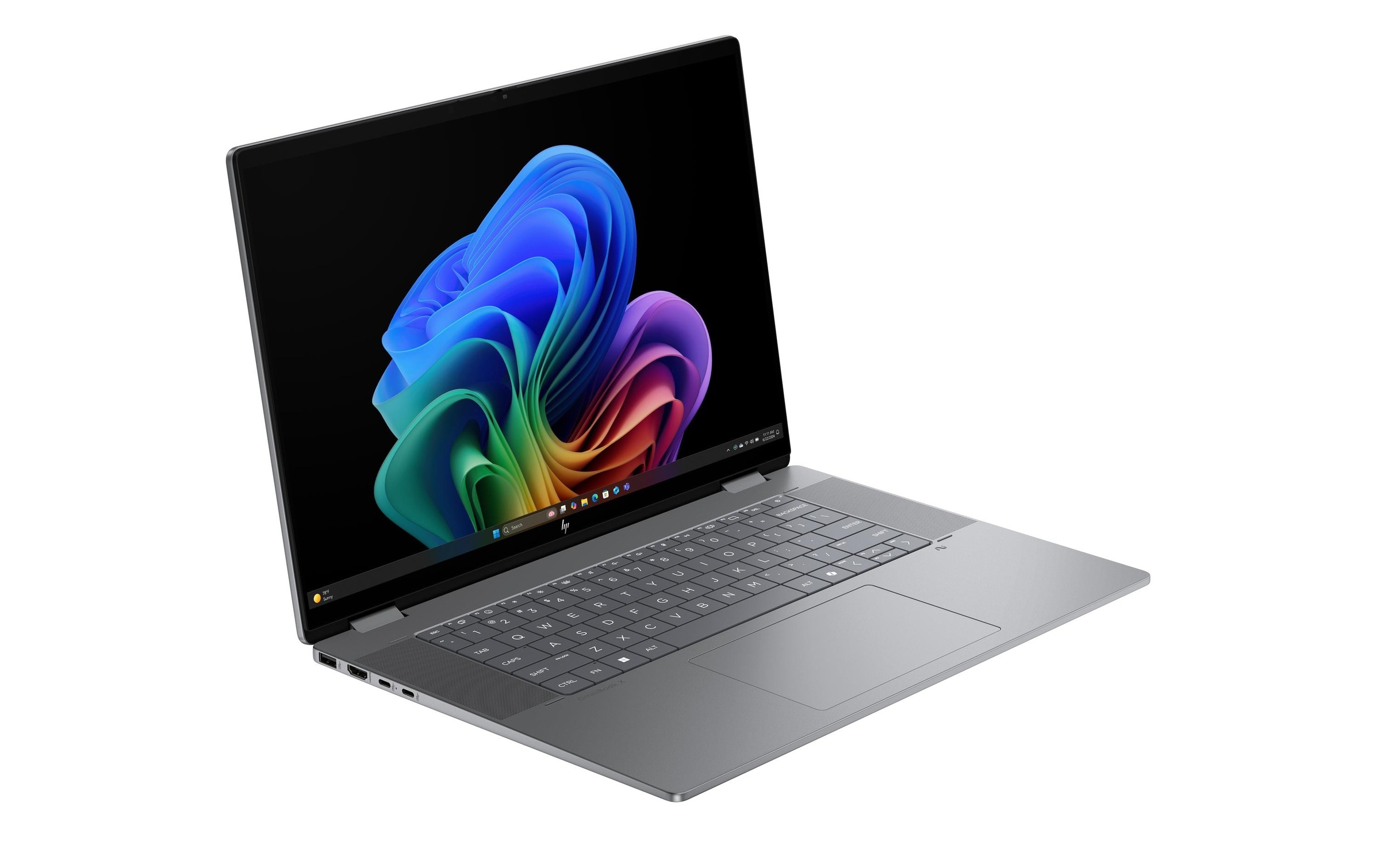 HP Notebook »Omnibook X Flip 16-ar0428nz«, 40,64 cm, / 16 Zoll, AMD, eingebauter Lautsprecher, eingebautes Mikrofon, Touchscreen, Webcam