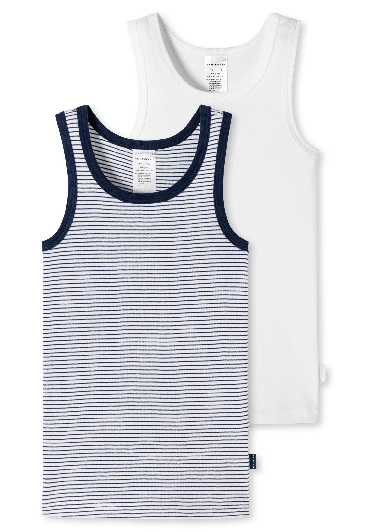 ✵ Schiesser Unterhemd, (2er-Pack), mit Fussball-Motiv günstig entdecken |  Jelmoli-Versand | Ärmellose Unterhemden