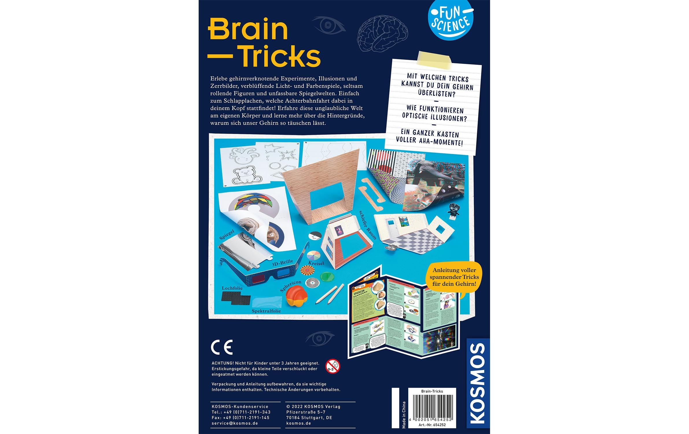 Kosmos Experimentierkasten »Fun Science Brain Tricks«