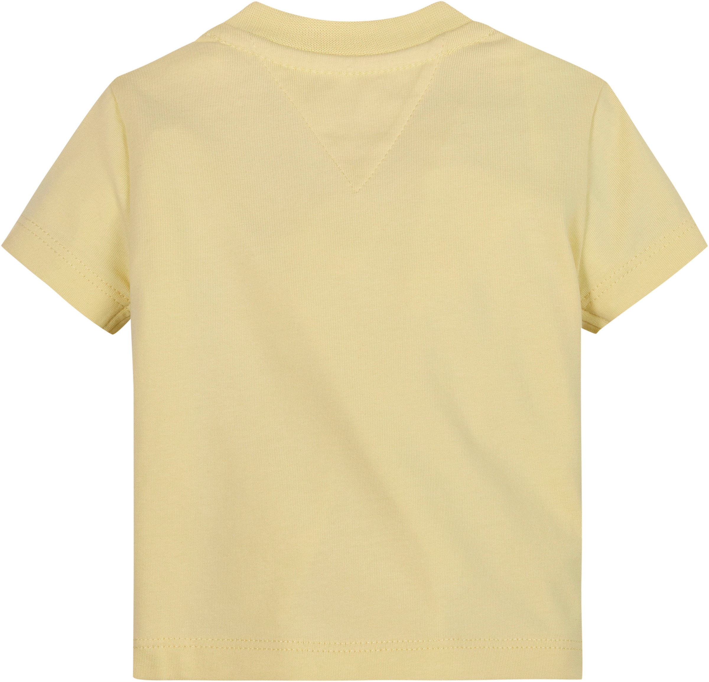 Tommy Hilfiger Kurzarmshirt »MONOTYPE OVAL REGULAR TEE SS«, Baby bis 2 Jahre mit Logoschriftzug
