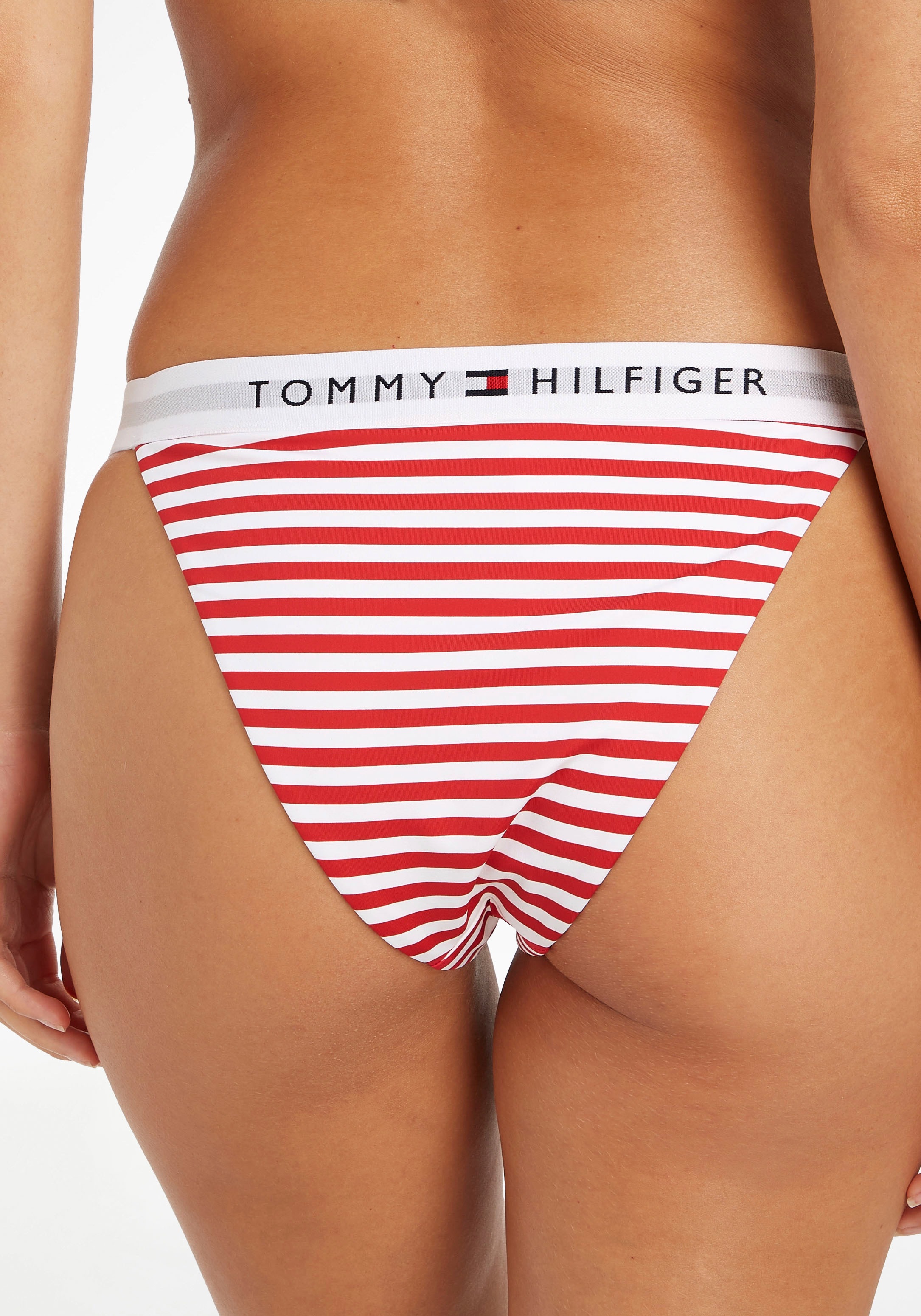 Tommy PRINT«, »TH Jelmoli-Versand Hilfiger bei Schweiz online mit BIKINI WB Bikini-Hose Swimwear CHEEKY Tommy shoppen Hilfiger-Branding