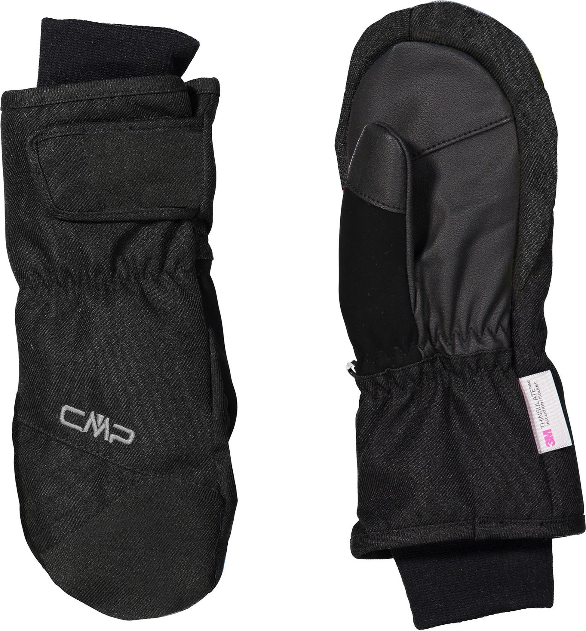 Cmp Nero Fäustlinge Wärmeisolierende Thermowatte 3M™ Thinsulate™, Anatomische Form
