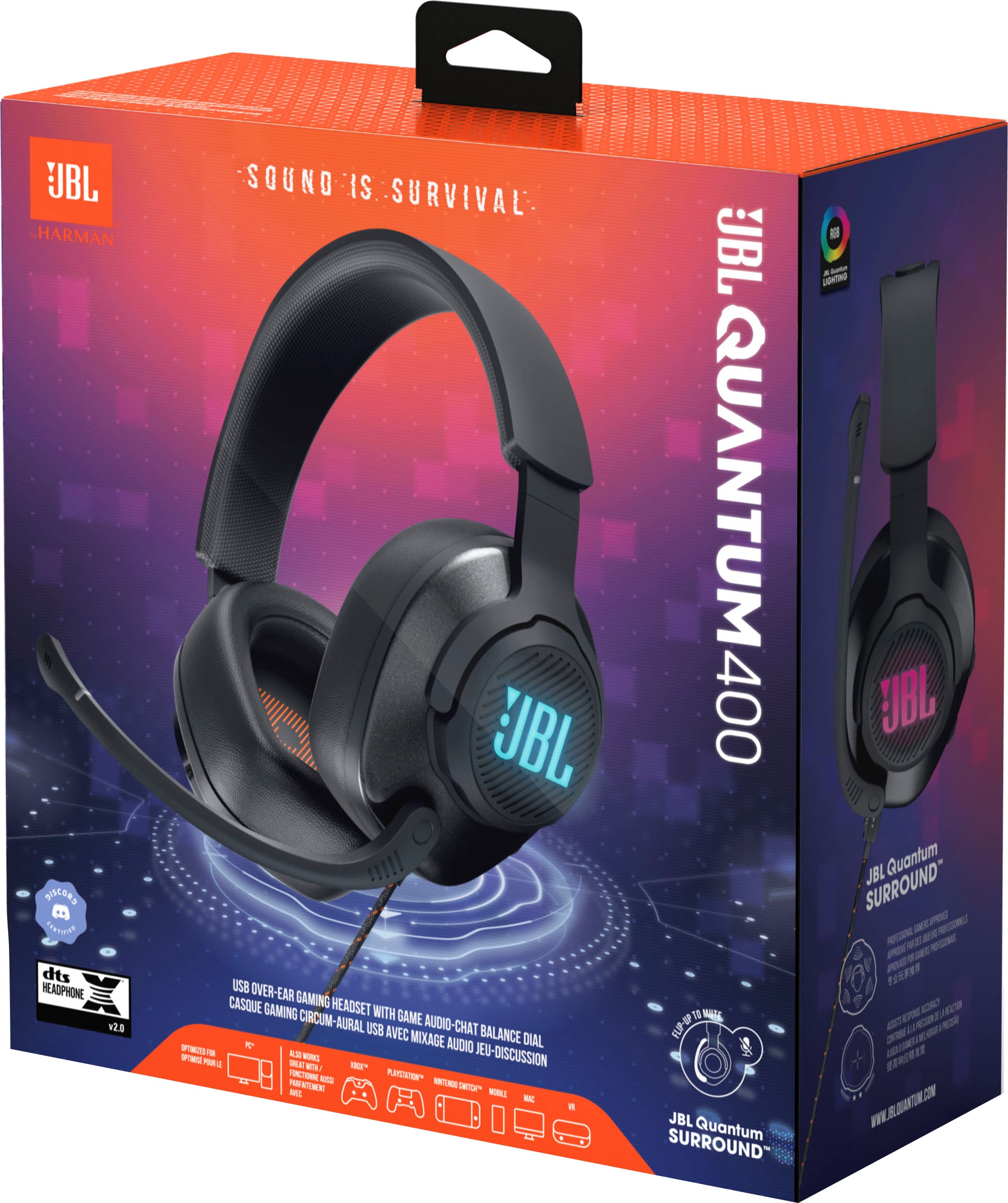 JBL Gaming-Headset »QUANTUM 400«