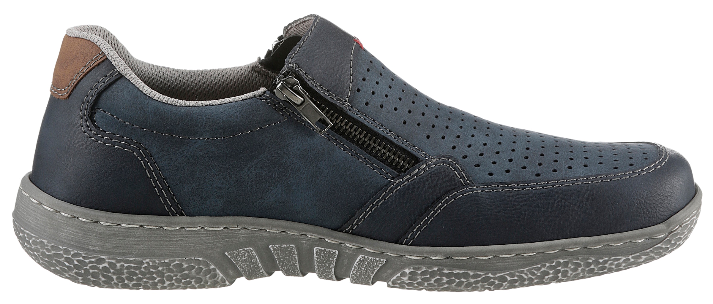 Rieker Slipper, Halbschuh, Freizeitschuh mit Perforation