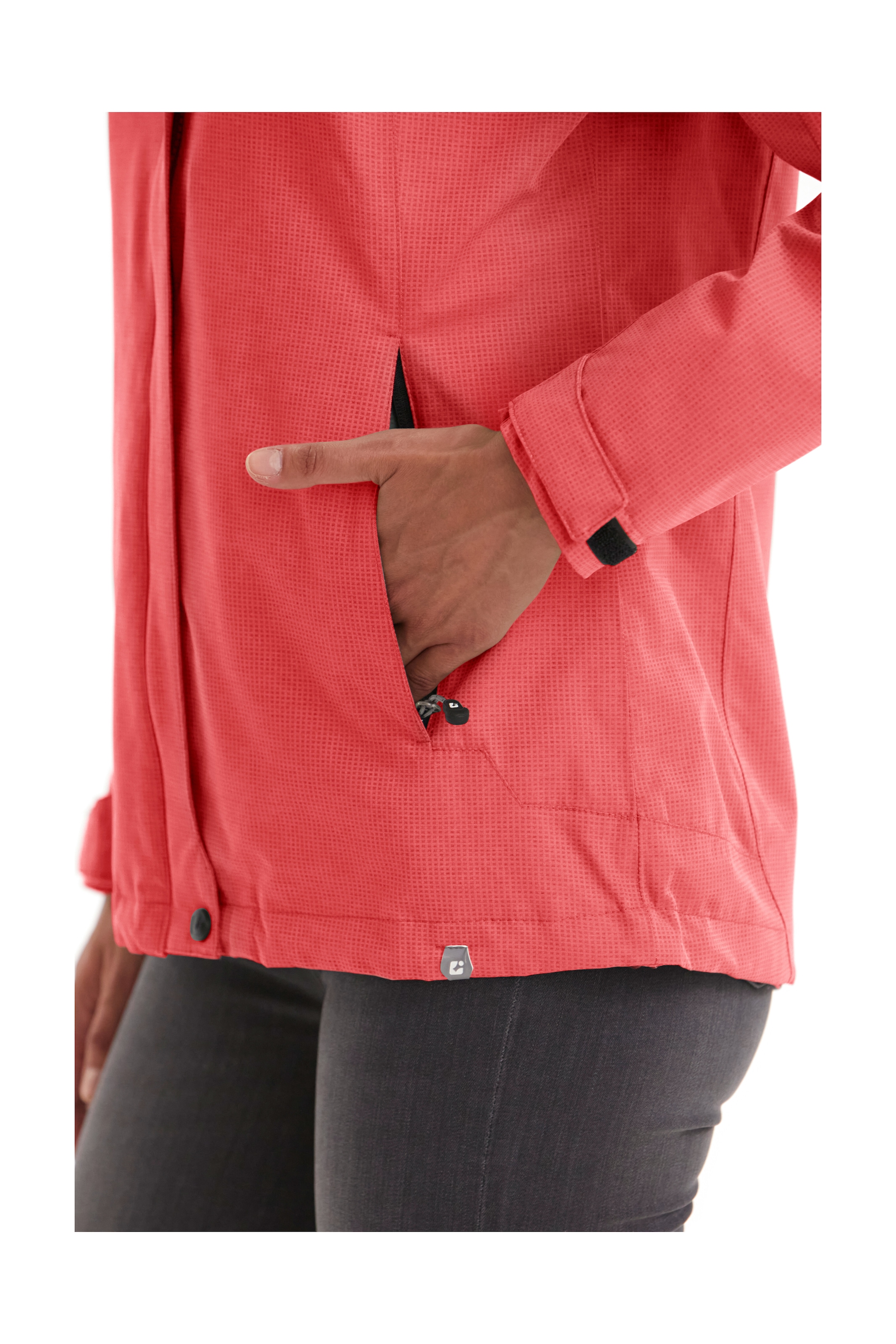 Killtec Outdoorjacke »Inkele«, Damenjacke mit abnehmbarer Kapuze, wind- und wasserdicht, atmungsaktiv