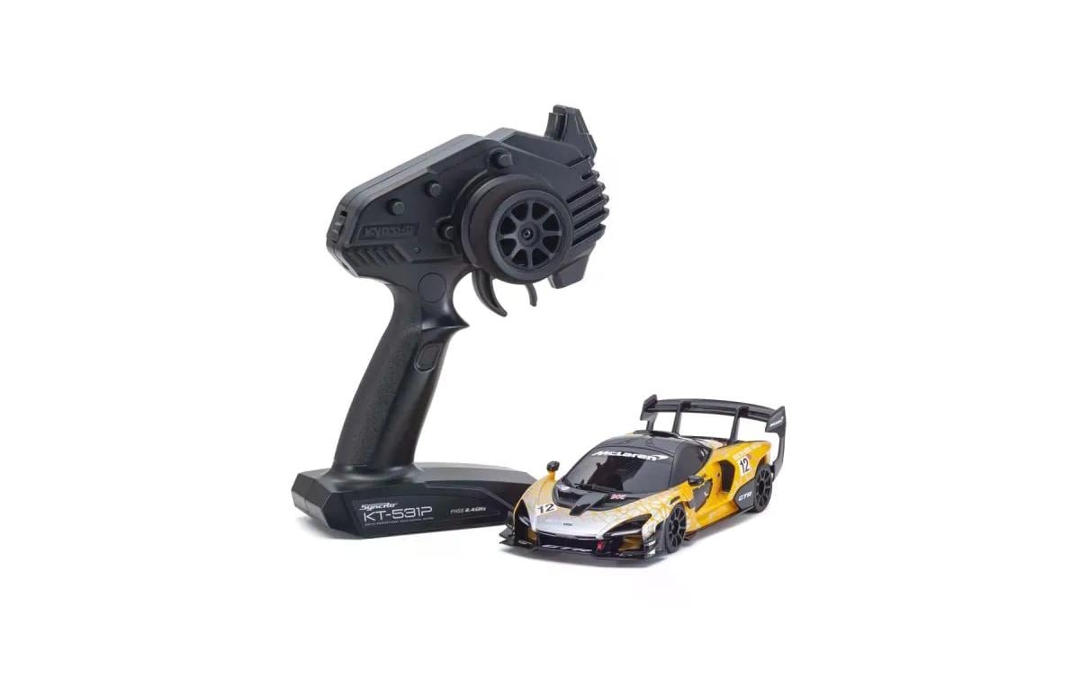 RC-Auto »Kyosho MR-03 McLaren Senna GTR, Orange RWD, Readyset«, Lackiert
