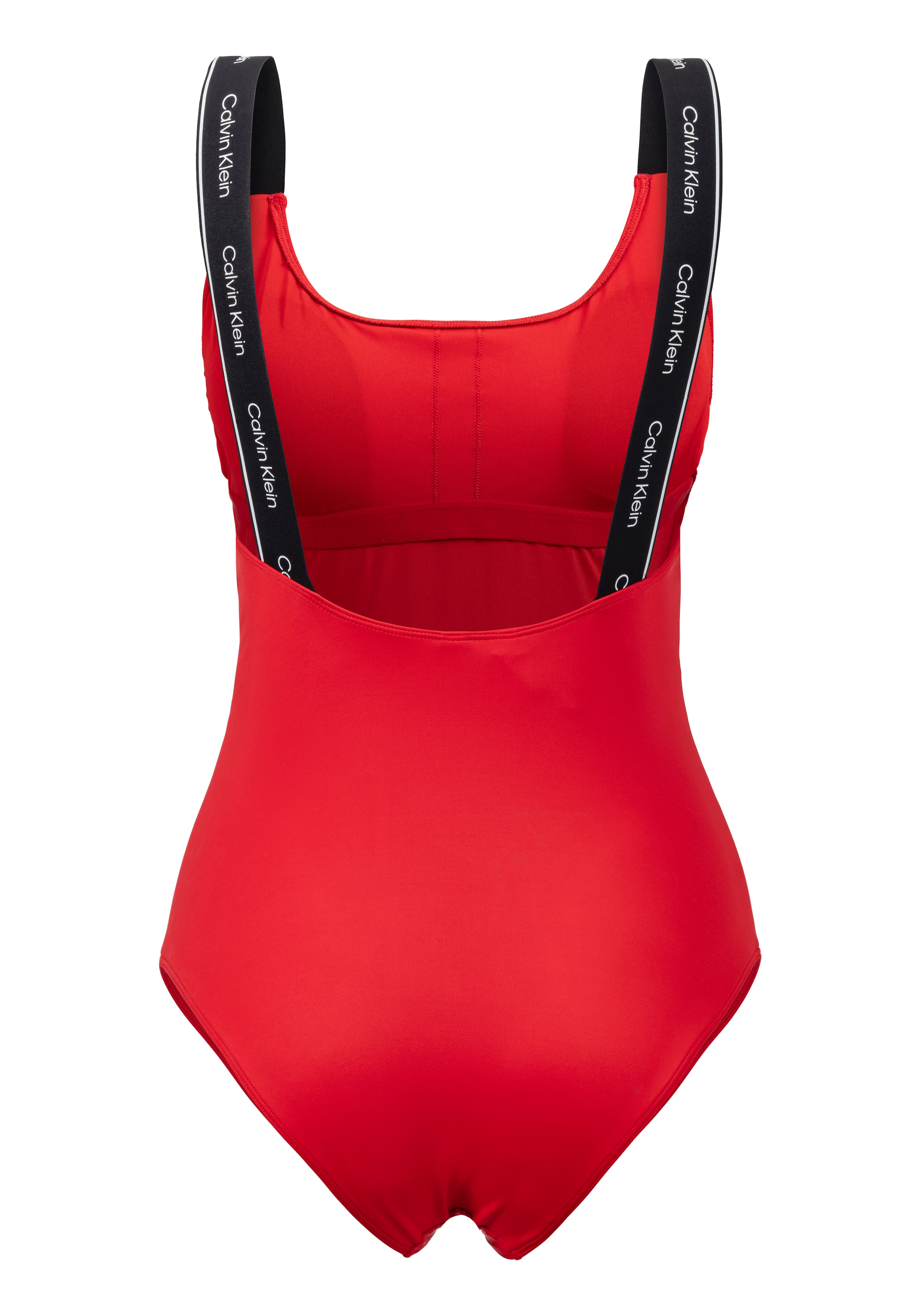 Calvin Klein Swimwear Badeanzug »ONE PIECE-RP«, mit Logoschriftzügen auf den Trägern