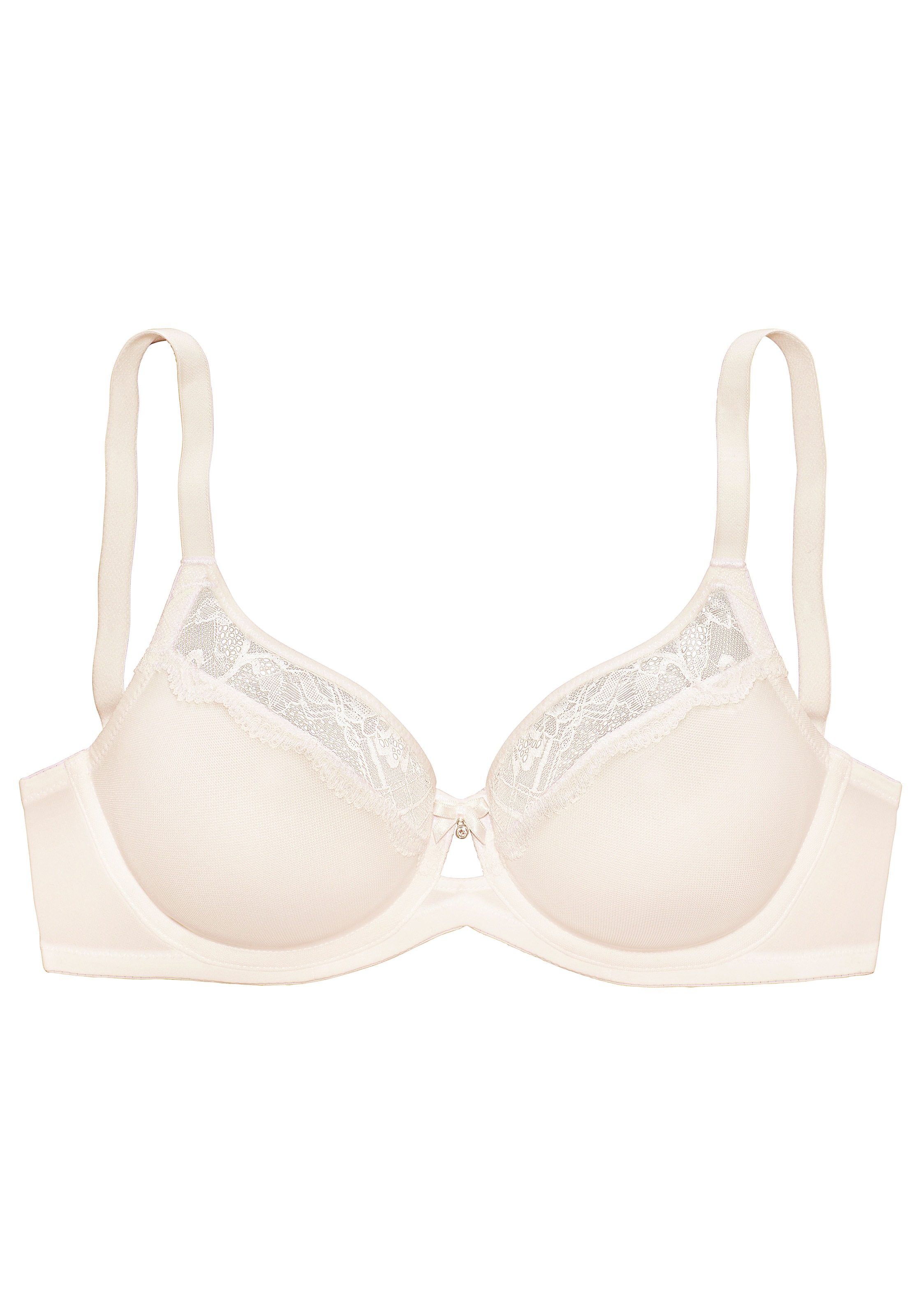 Vivance Bügel-BH mit Bügel und hübschen Spitzeneinsätzen, Dessous