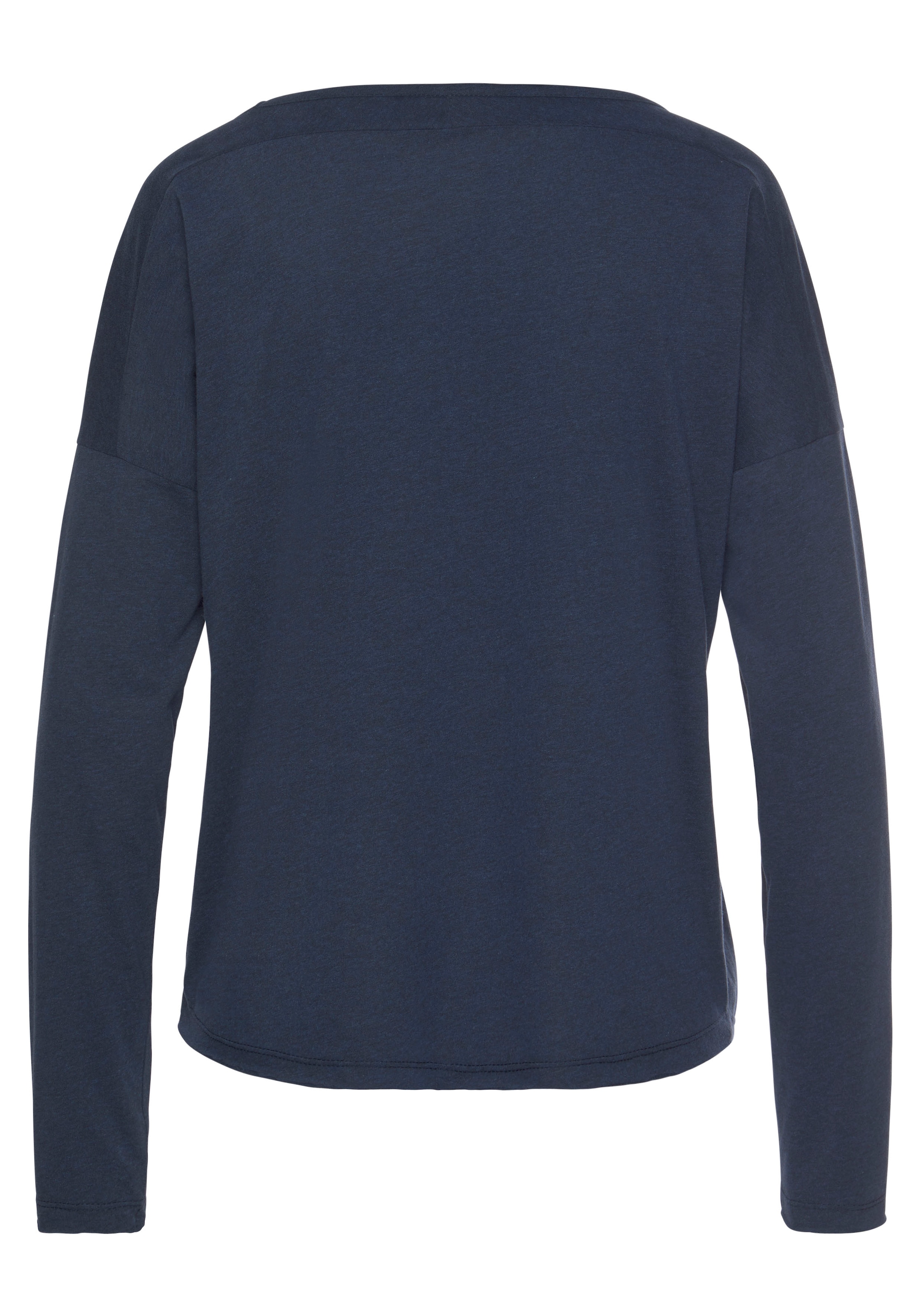 Elbsand Langarmshirt »Niola«, mit grossem Frontprint, Longsleeve aus Baumwoll-Mix, sportlich-casual