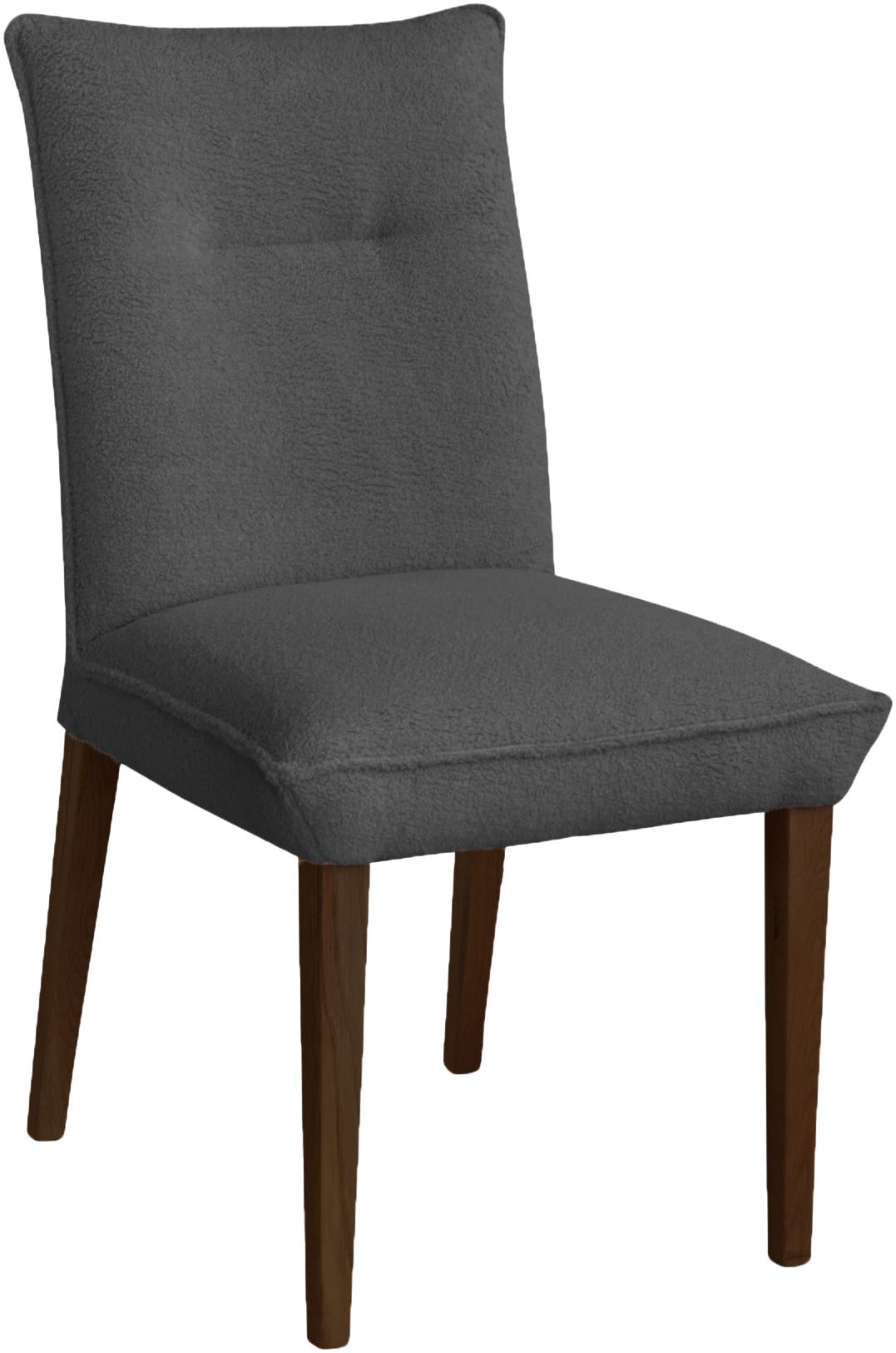 Home affaire 4-Fussstuhl »Atena«, (Set), 2 St., Luxus-Microfaser Teddyoptik, Gestell aus Massivholz Buche, Bezug Teddyoptik