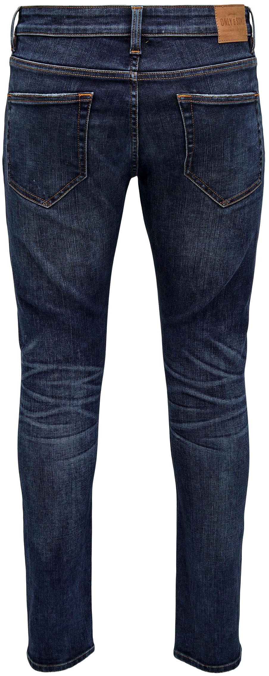 ONLY & SONS Slim-fit-Jeans »ONSLOOM SLIM DMB 9595 DOT DNM NOOS«, mit Destroyed Effekt