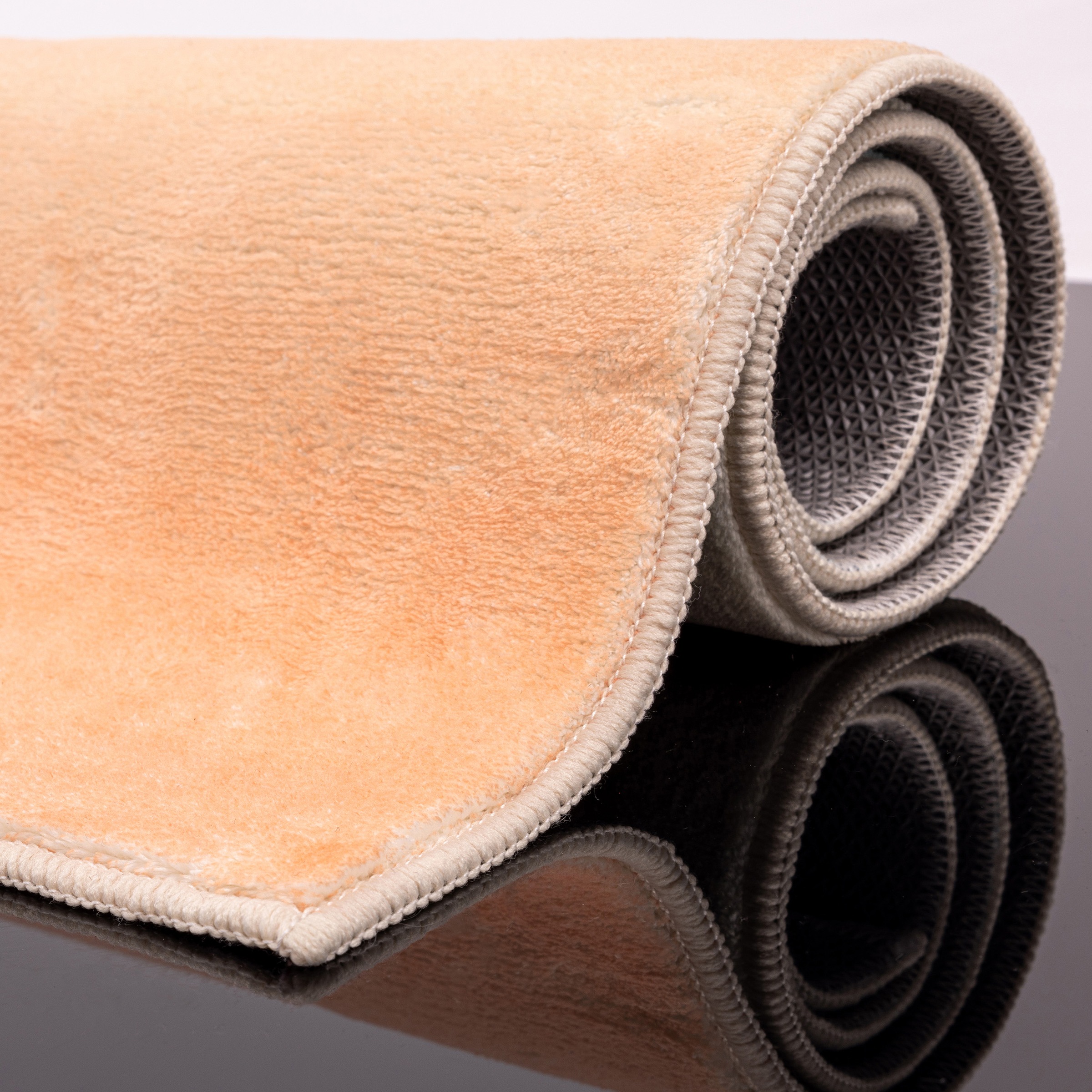 Gino Falcone Badematte »Ariella GF-152«, rutschhemmend beschichtet, fussbodenheizungsgeeignet, Badteppich, bedruckt, modernes Design, Farbverlauf, weich & kuschelig
