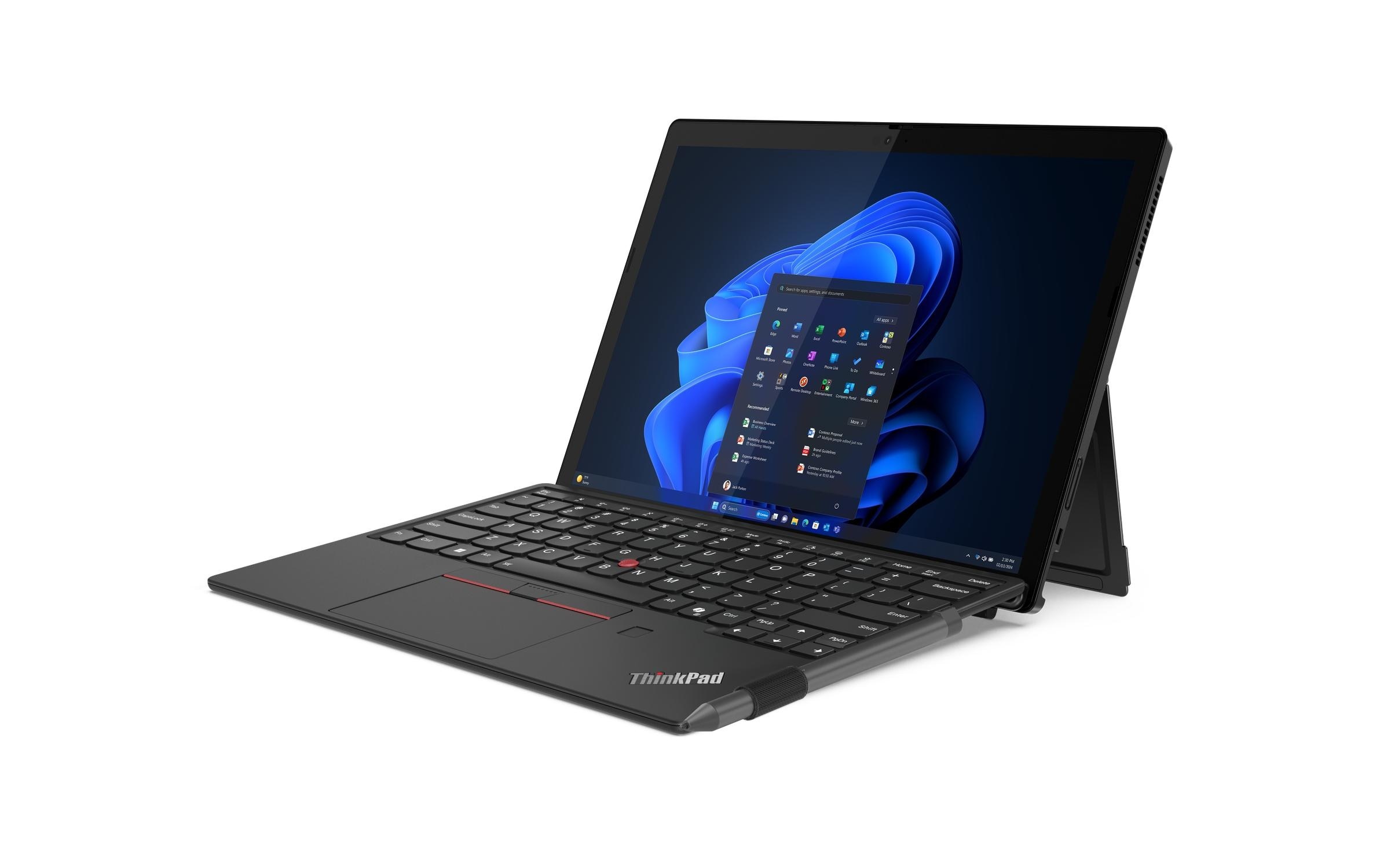 Lenovo Notebook »ThinkPad X12 Gen.2 (Intel)«, 31,12 cm, / 12,3 Zoll, Intel, Core Ultra 7, 512 GB SSD