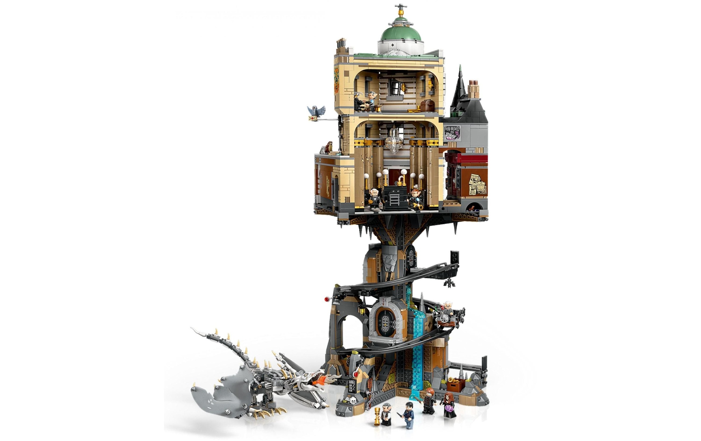LEGO® Spielbausteine »Harry Potter Gringotts Zaubererbank Sammleredition 76417«, (4803 St.)