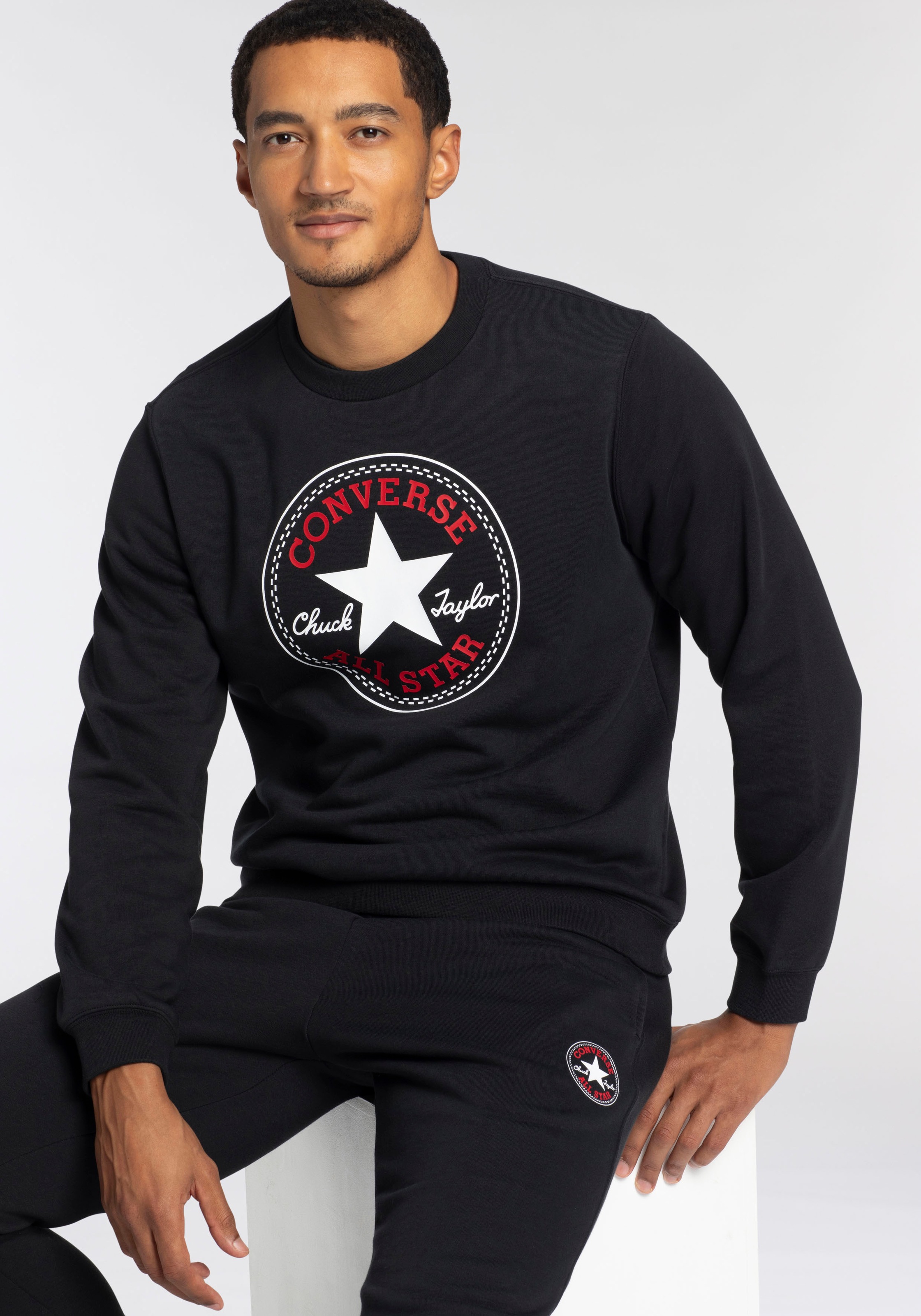 Converse Sweatshirt »UNISEX ALL STAR shoppen BACK« PATCH | online Jelmoli-Versand BRUSHED