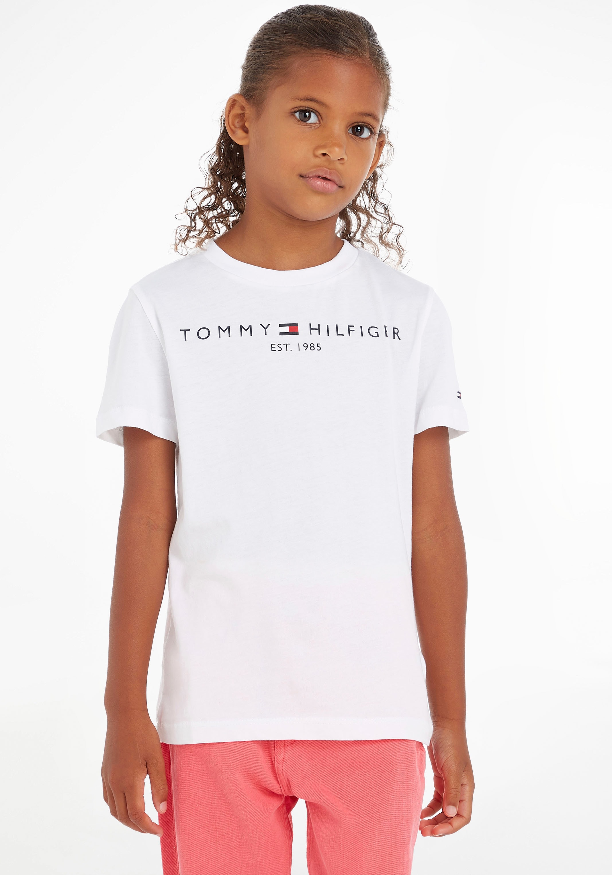 online Hilfiger ✵ Tommy Jelmoli-Versand Kids Mädchen Jungen | und TEE«, Junior T-Shirt bestellen Kinder »ESSENTIAL MiniMe,für