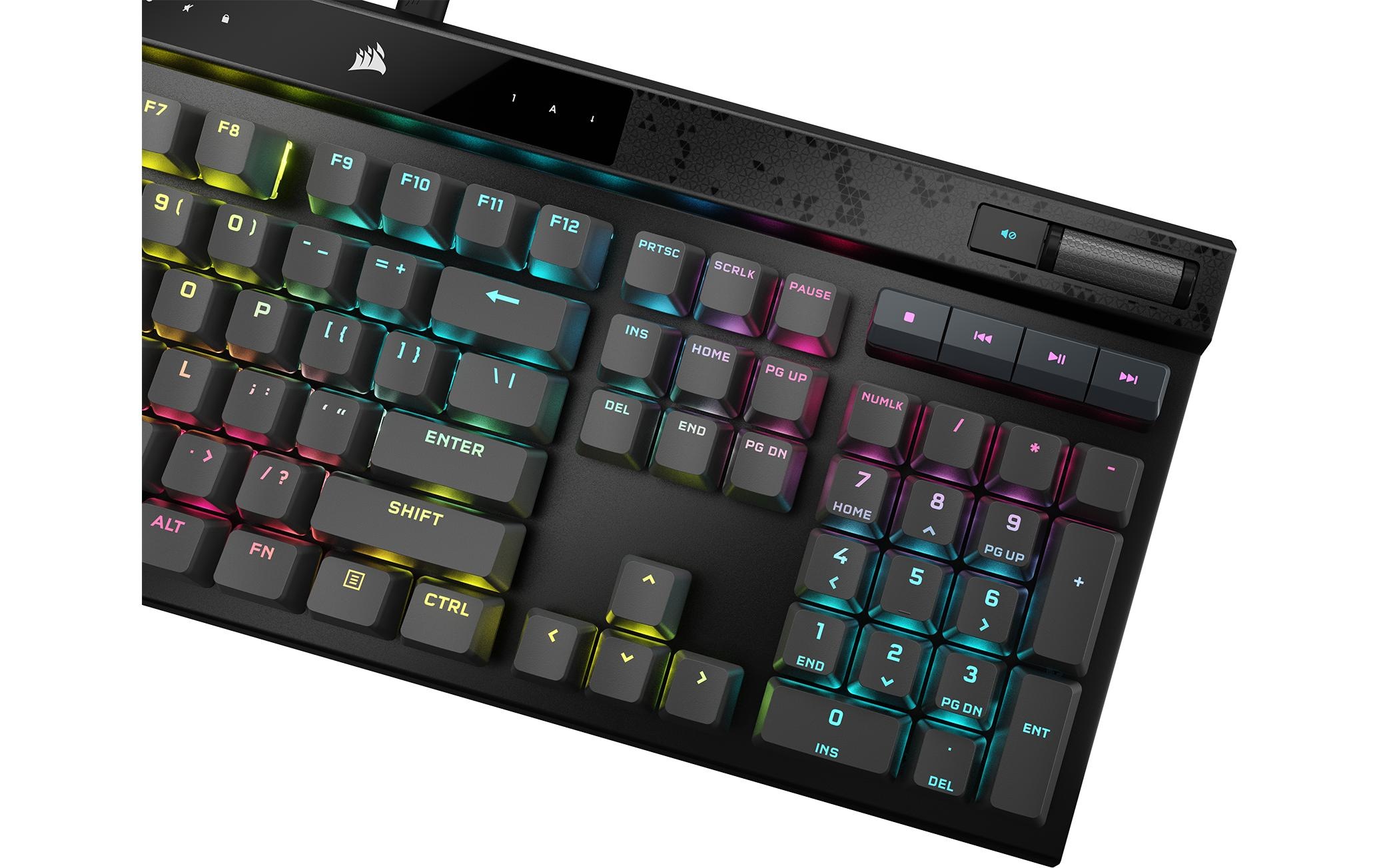 Corsair Gaming-Tastatur »K70 MAX RGB«, (Ziffernblock)