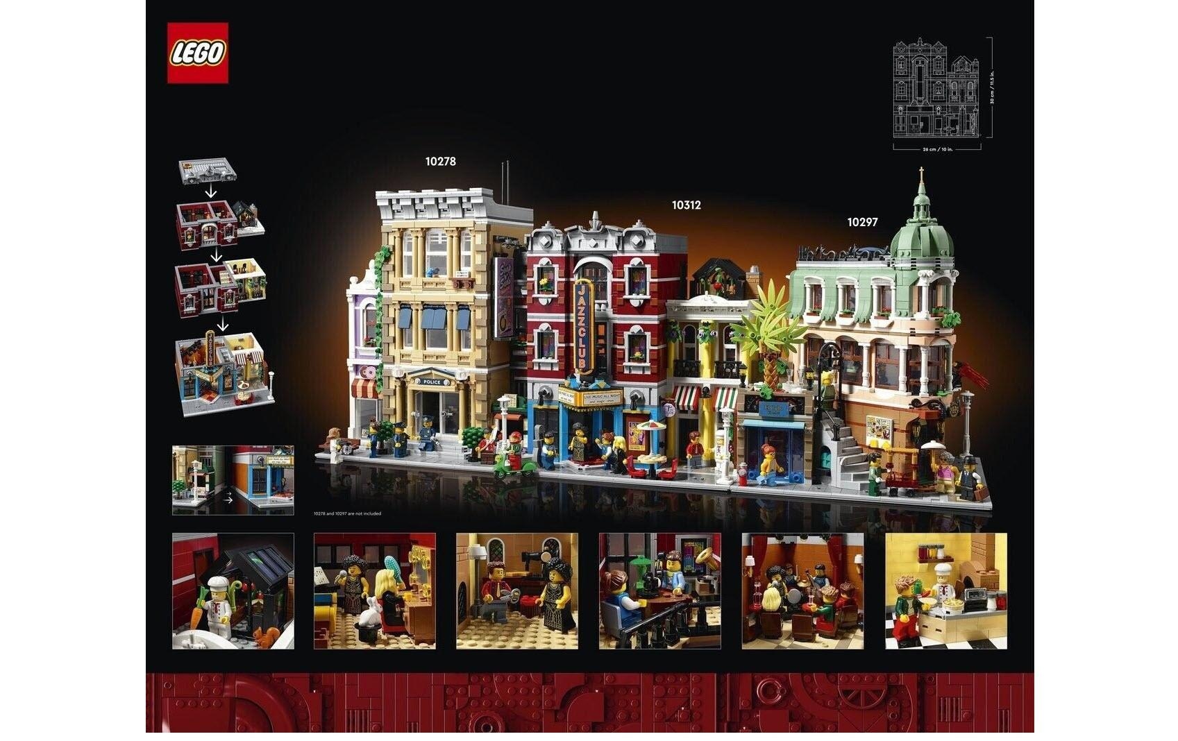 LEGO® Konstruktions-Spielset »LEGO Jazz Club 10312«, (2899 St.)