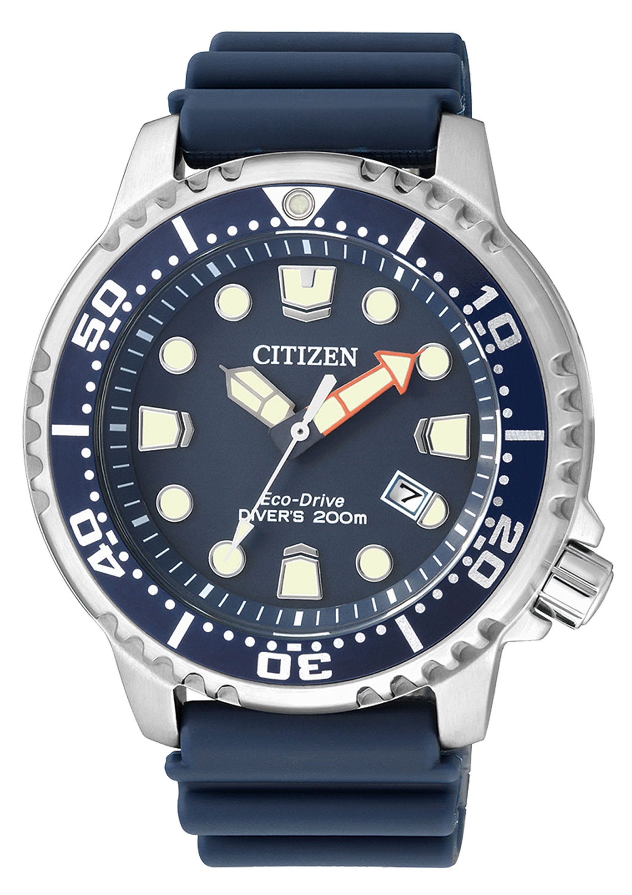 Citizen Taucheruhr »Promaster Eco-Drive Diver« Armbanduhr, Herrenuhr, Damenuhr, Solar, bis 20 bar wasserdicht