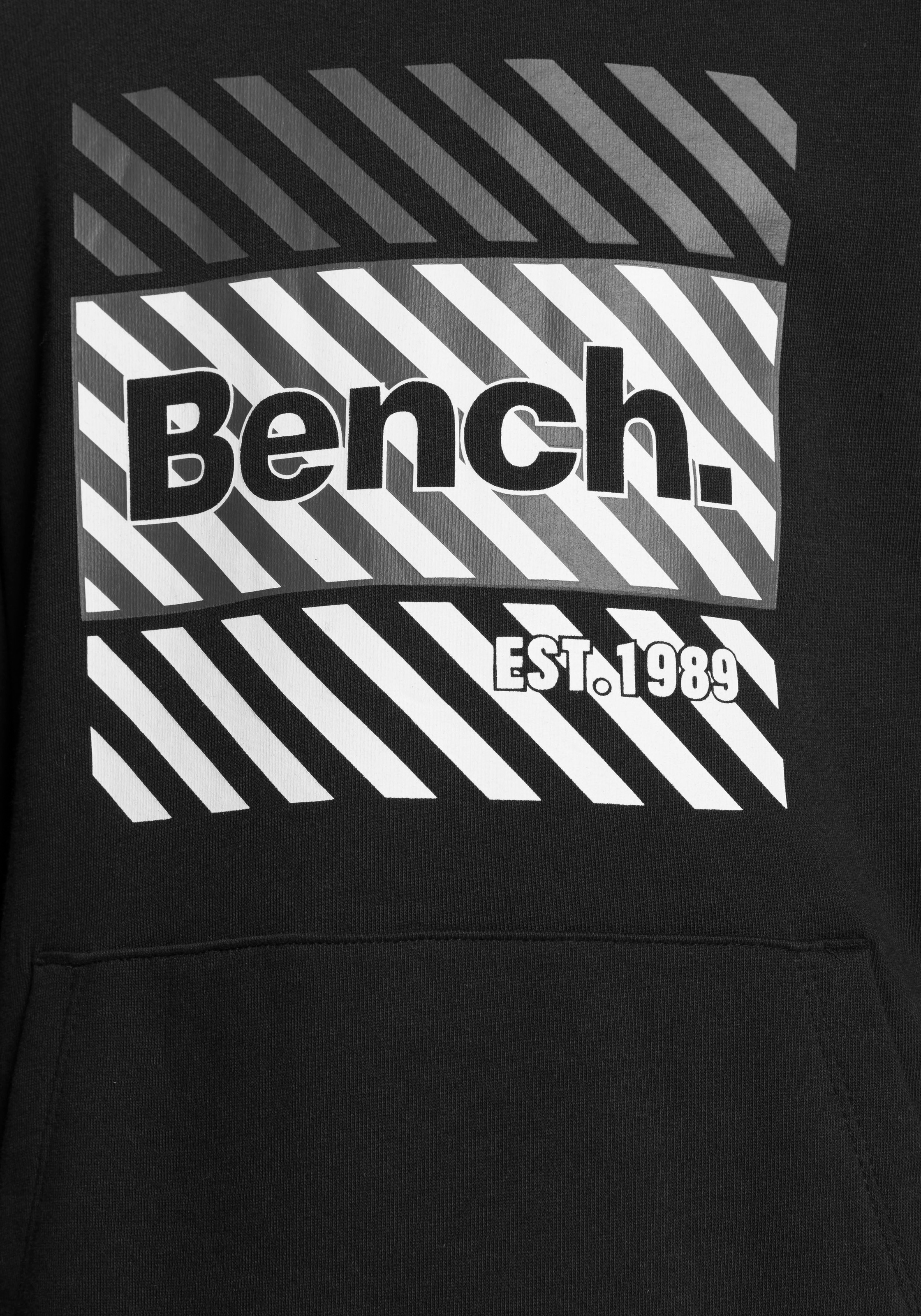 Kapuzensweatshirt Online mit | trendigem Druck Bench. »Black&White«, Jelmoli-Versand Shop