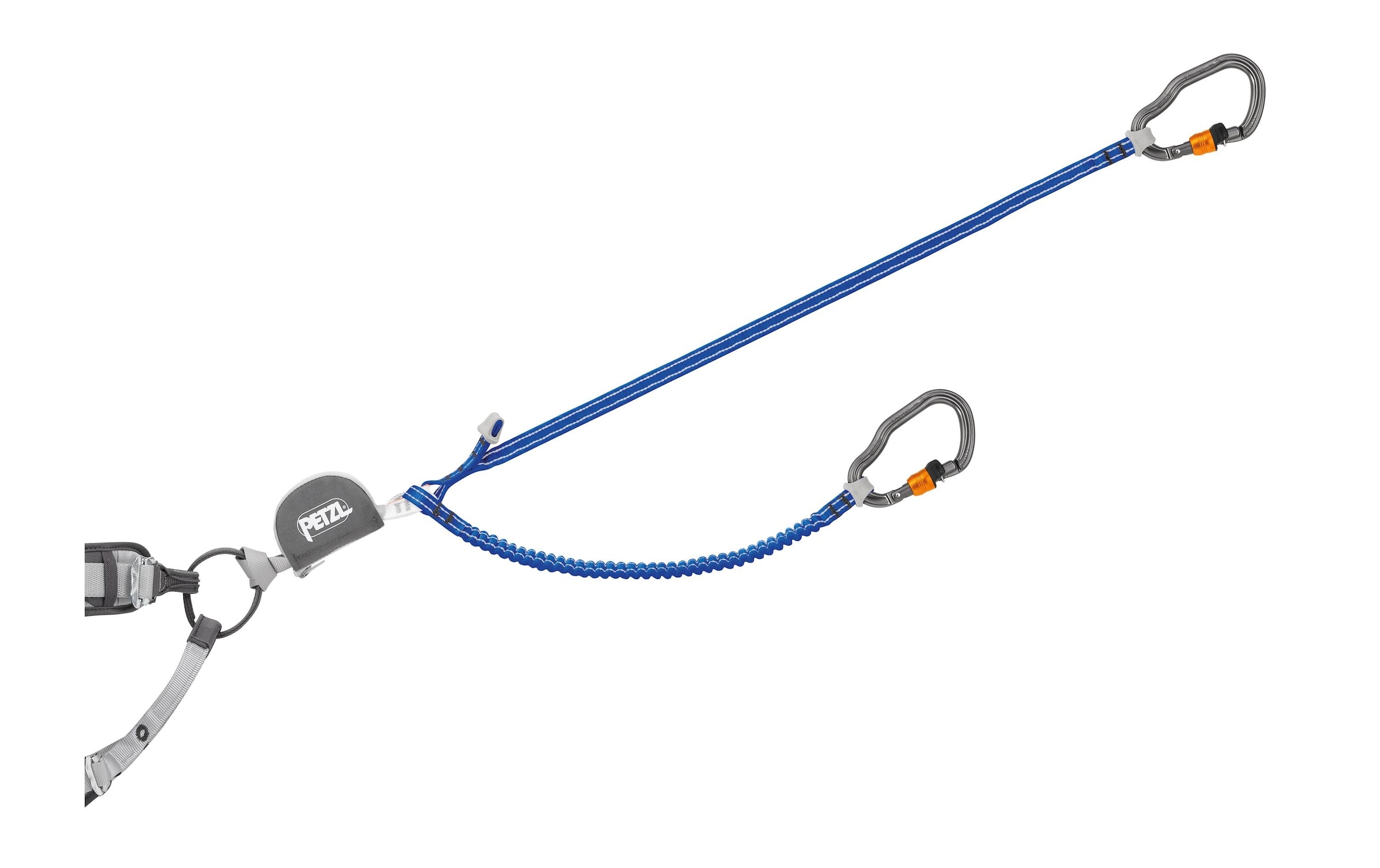 Petzl Karabiner »Scorpio Vertigo, Blau«