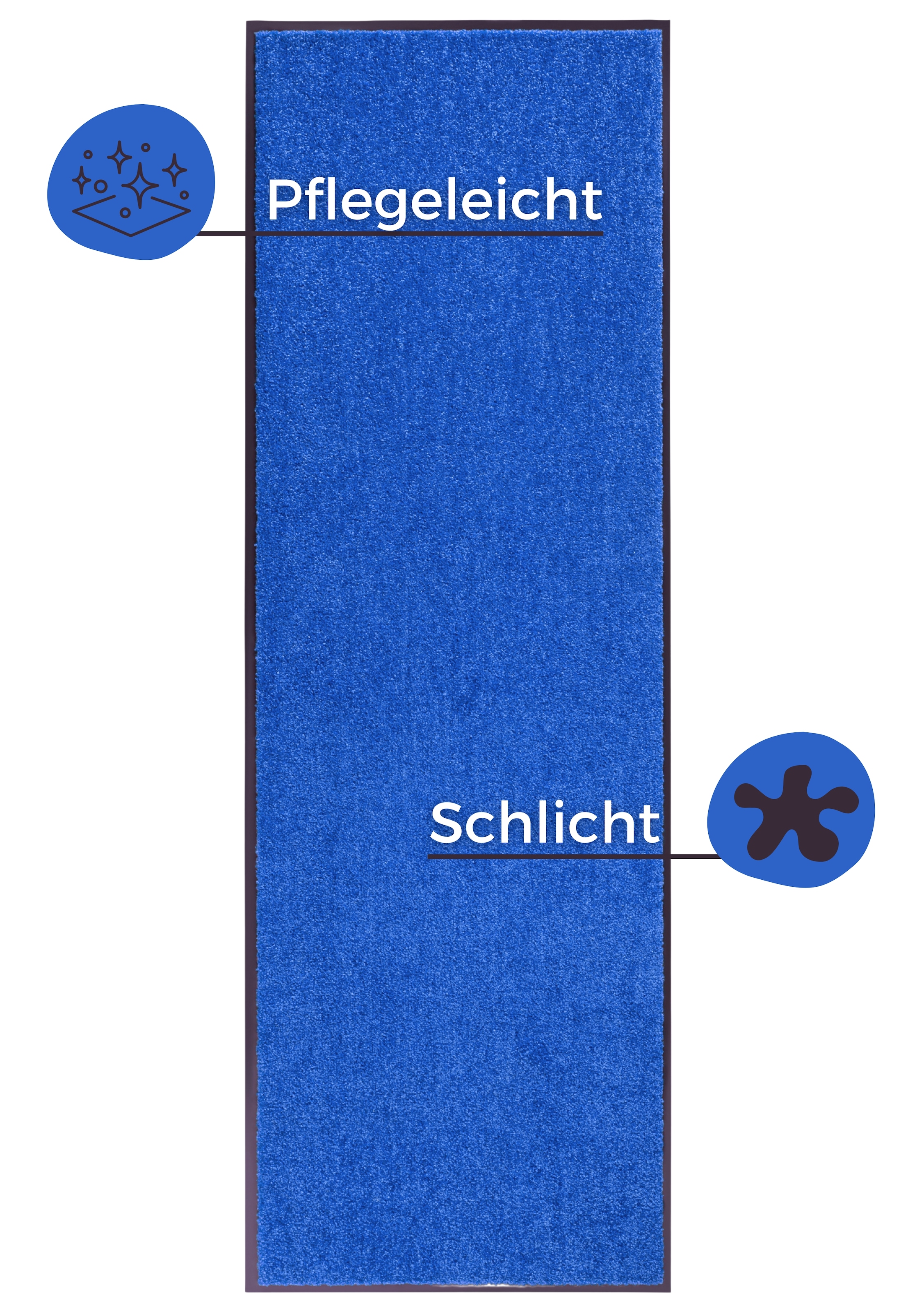 HANSE Home Fussmatte »Wash & Clean«, rechteckig, 7 mm Höhe, Schmutzfangmatte, Türmatte, In- und Outdoor, Teppich, Läufer, waschbar